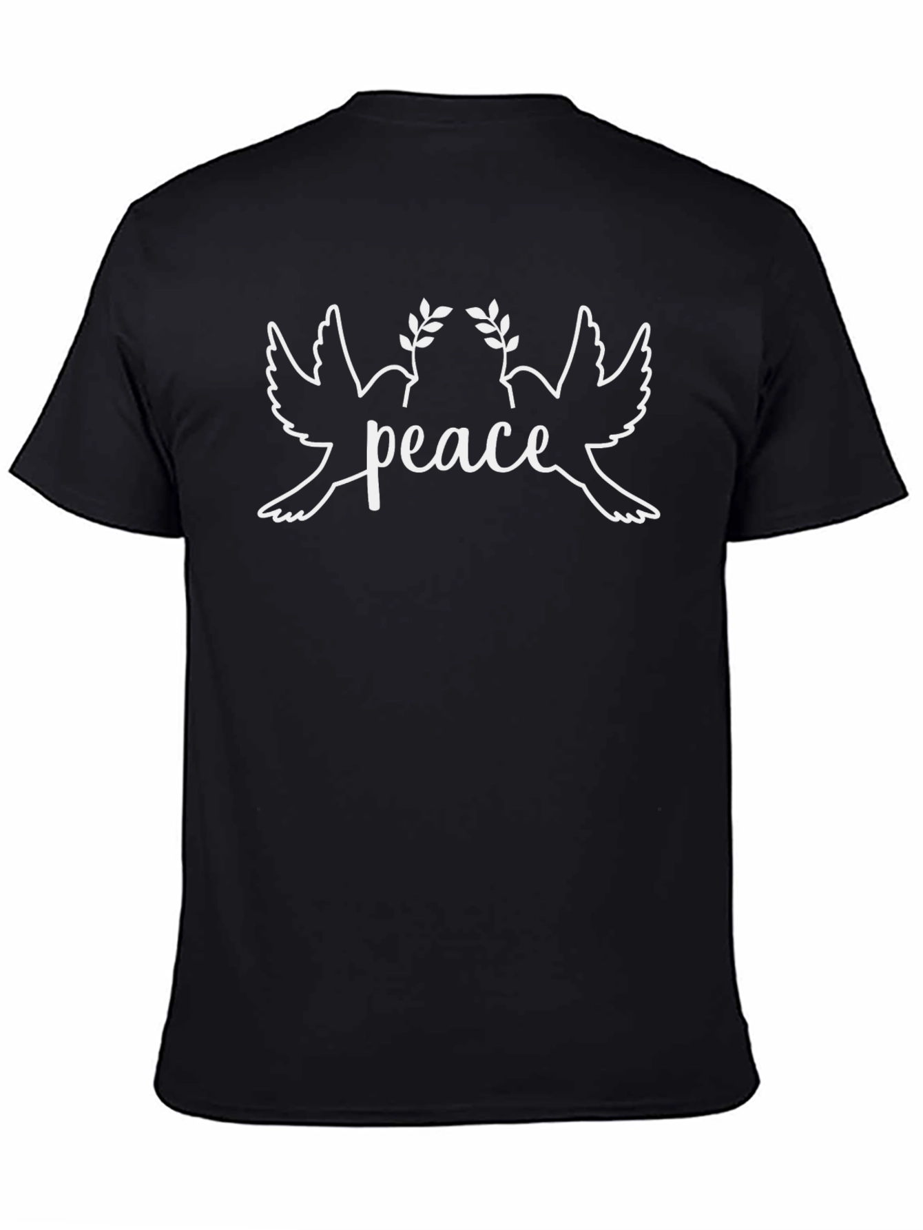 Peace Dove Graphic T-Shirt - Unisex Casual Tee