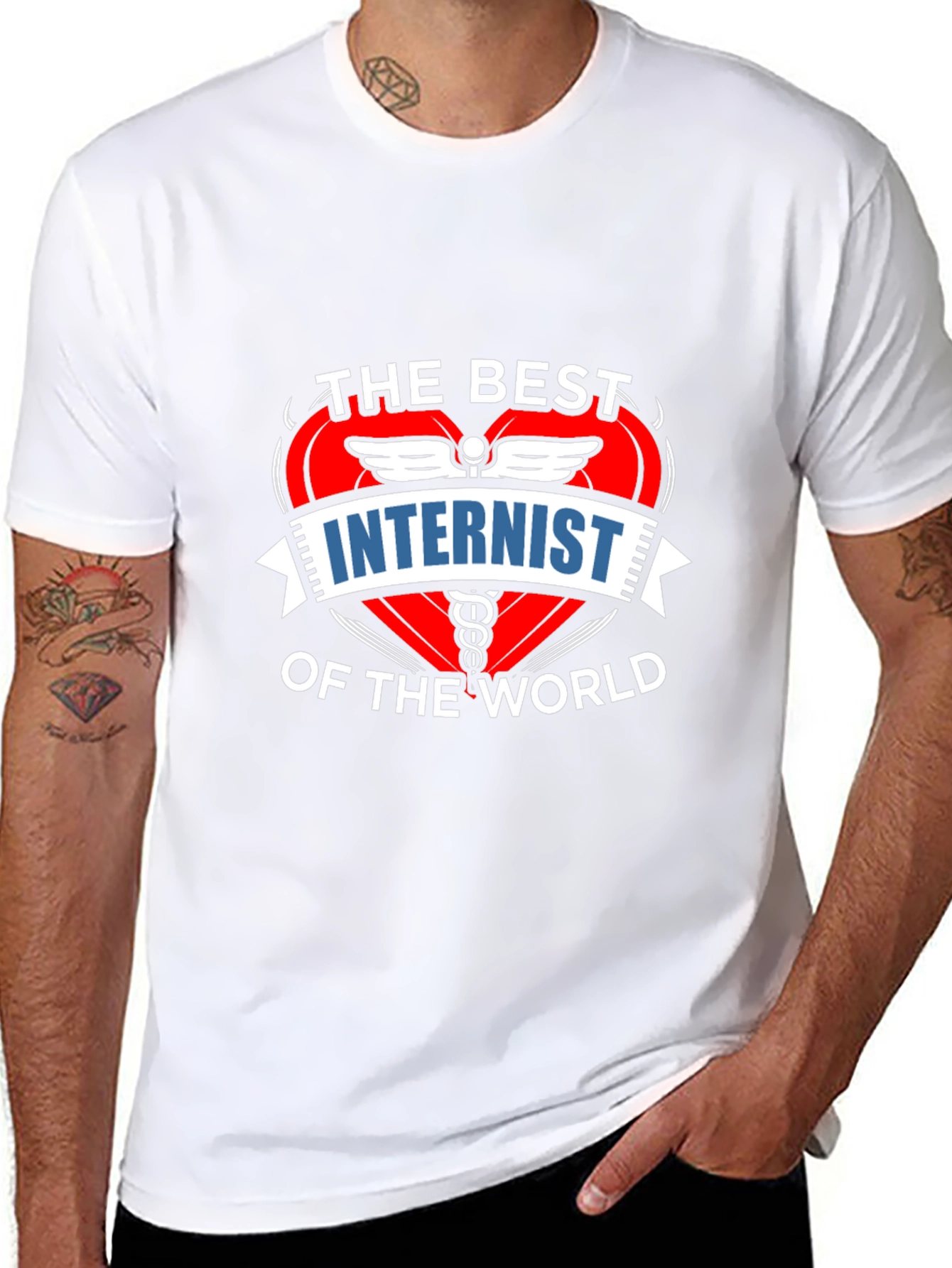 Best Internist T-Shirt - Medical Profession Gift