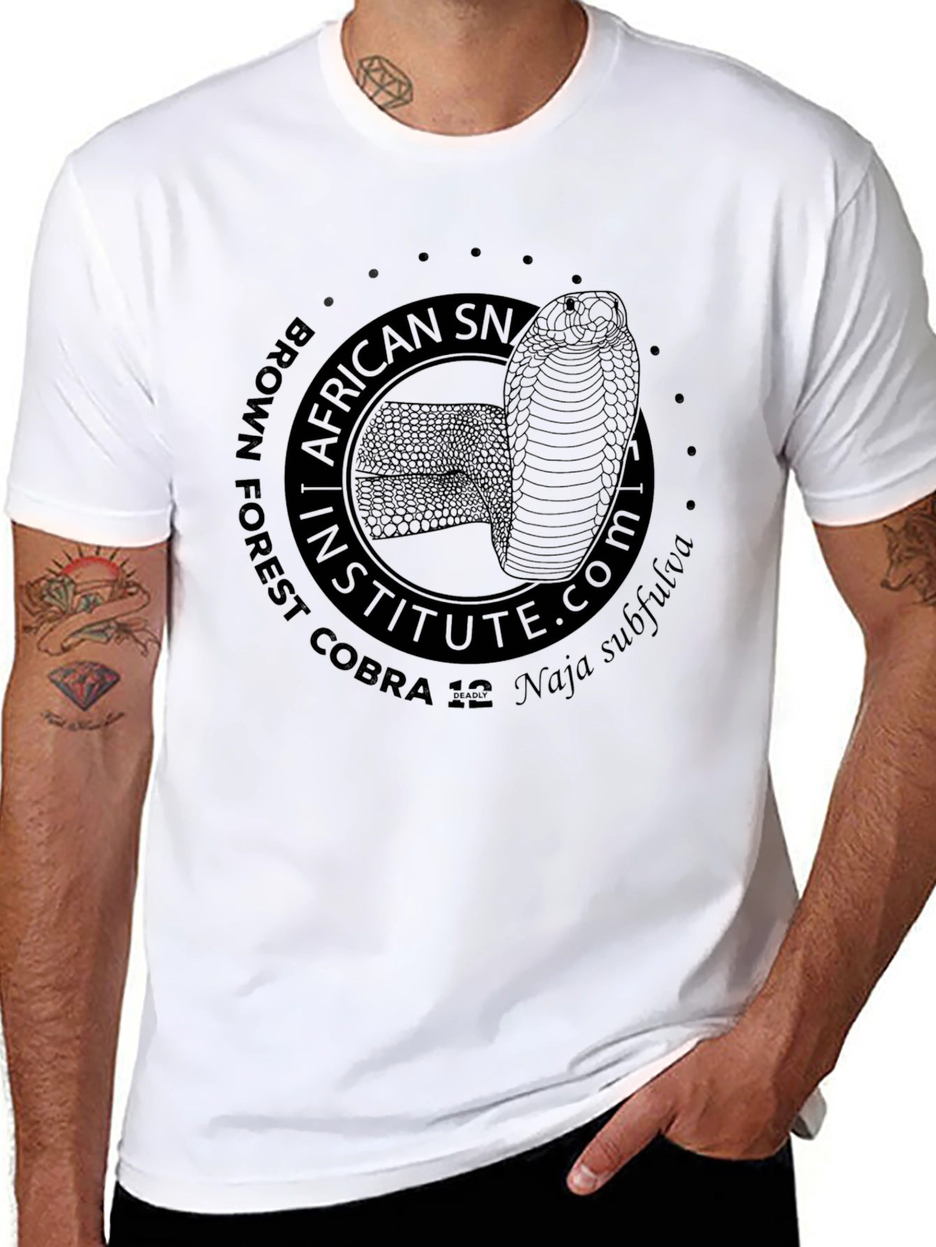 African Snake Institute Cobra Tee