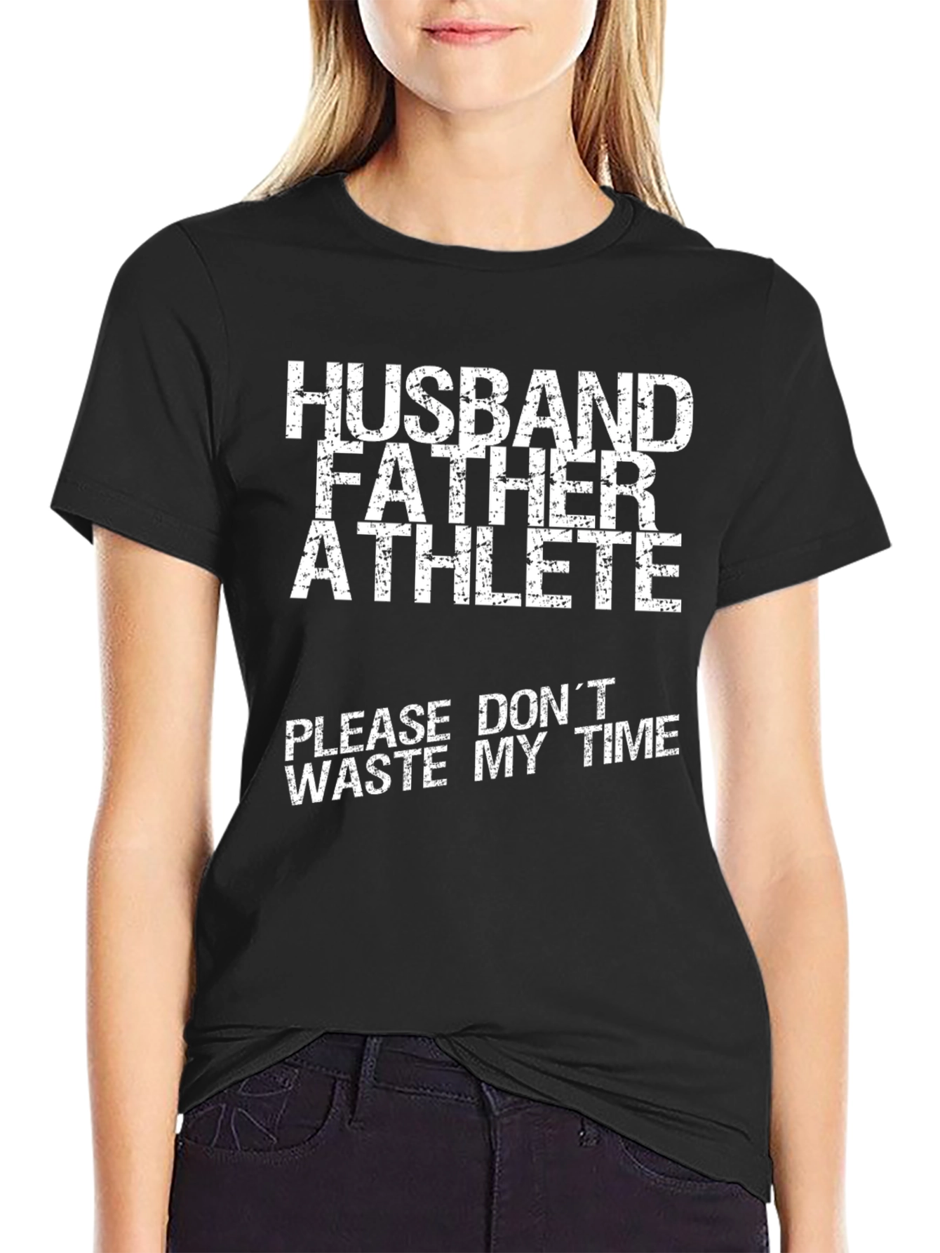 Husband Father Athlete Graphic T-Shirt