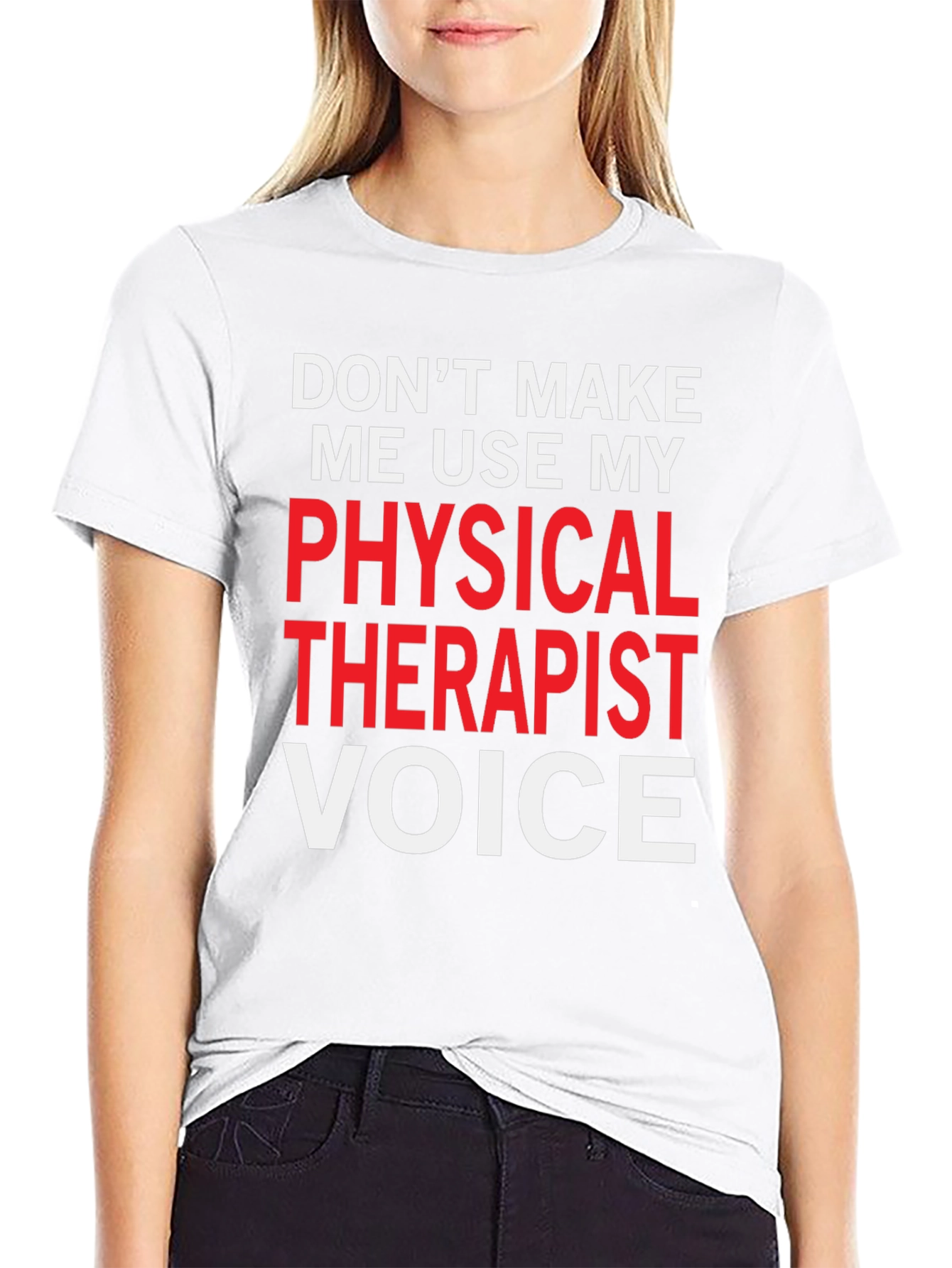 Physical Therapist Voice Graphic Tee
