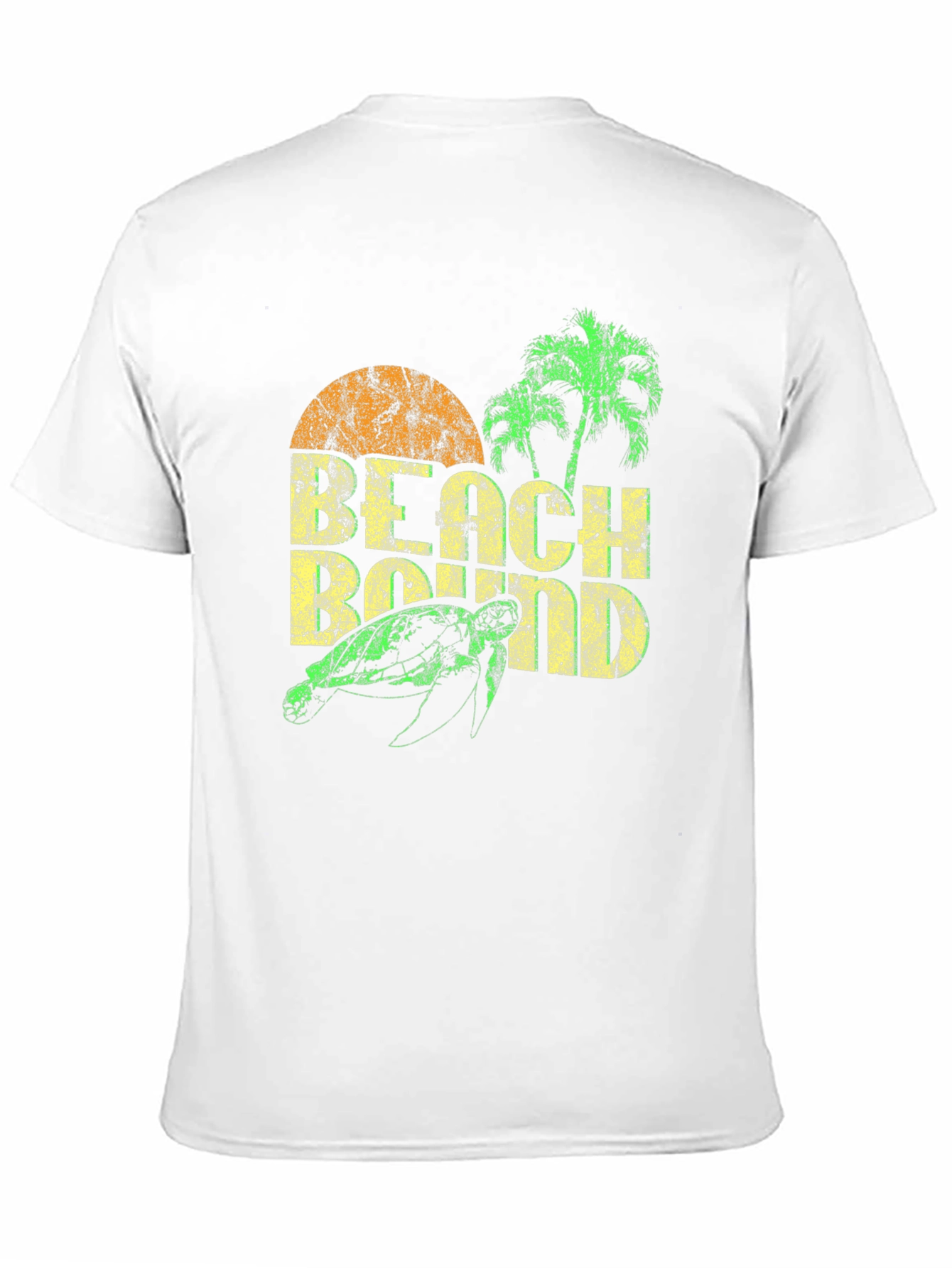Beach Bound Turtle Graphic T-Shirt