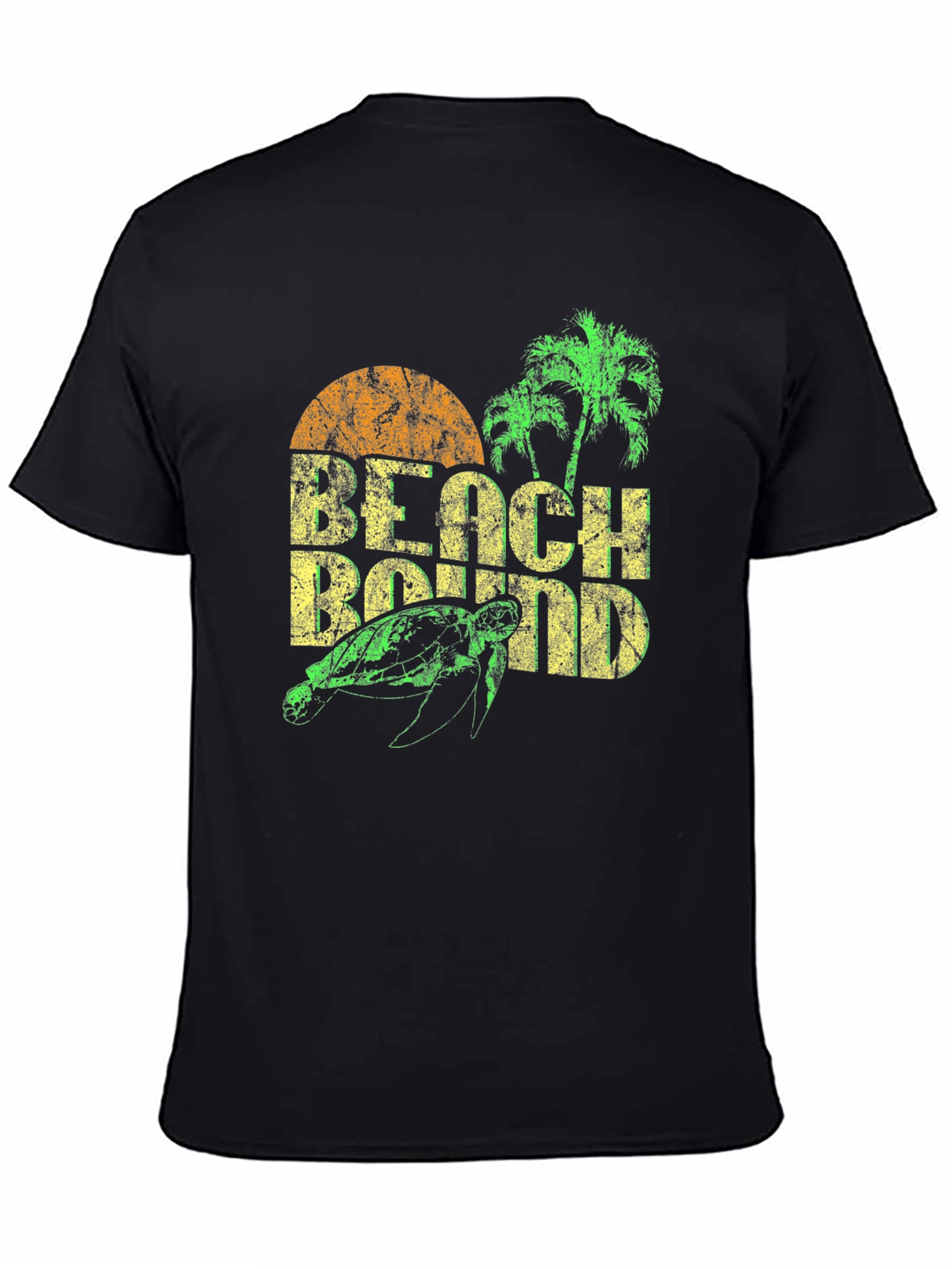 Beach Bound Turtle Graphic T-Shirt