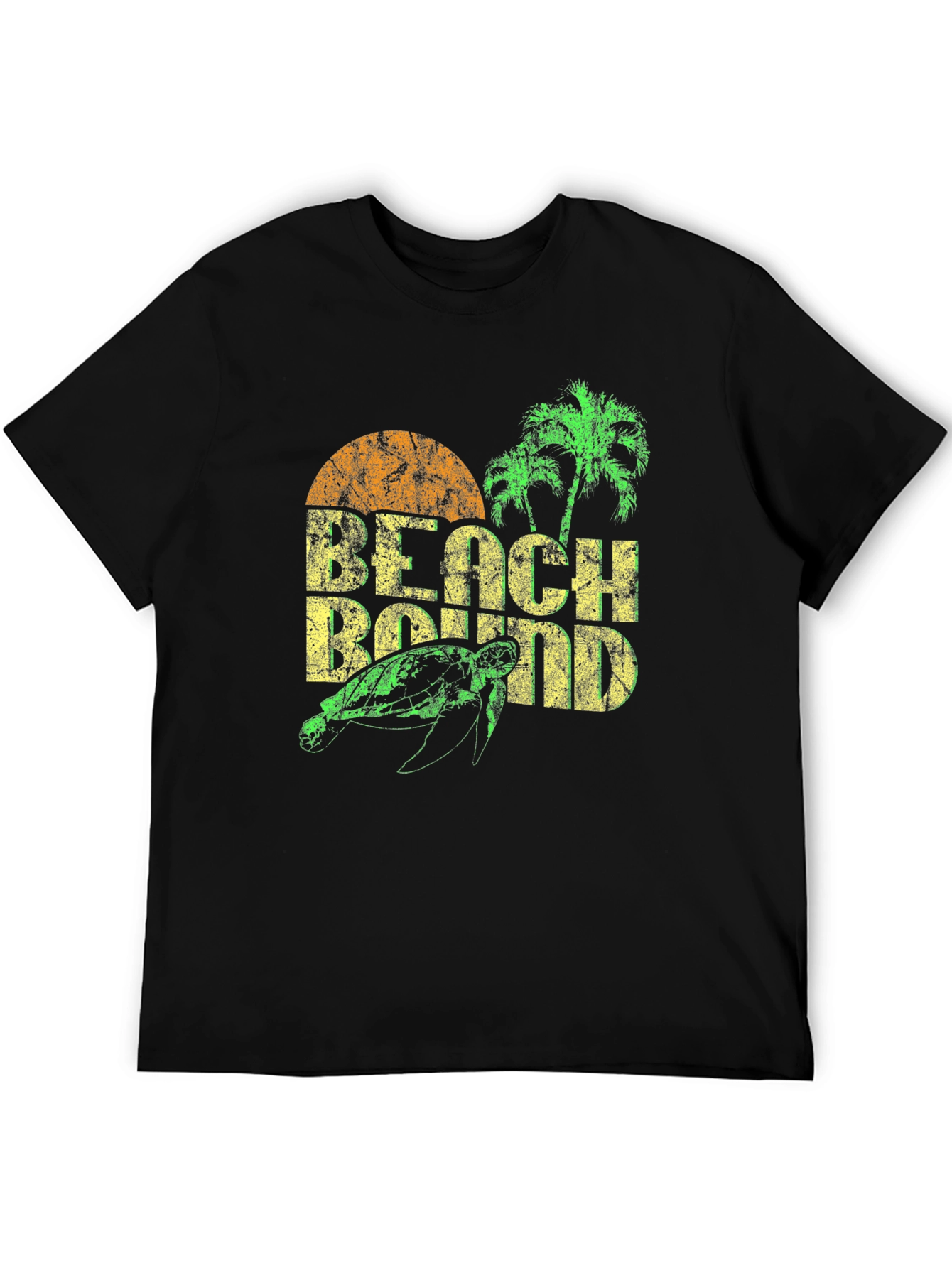 Beach Bound Turtle Graphic T-Shirt