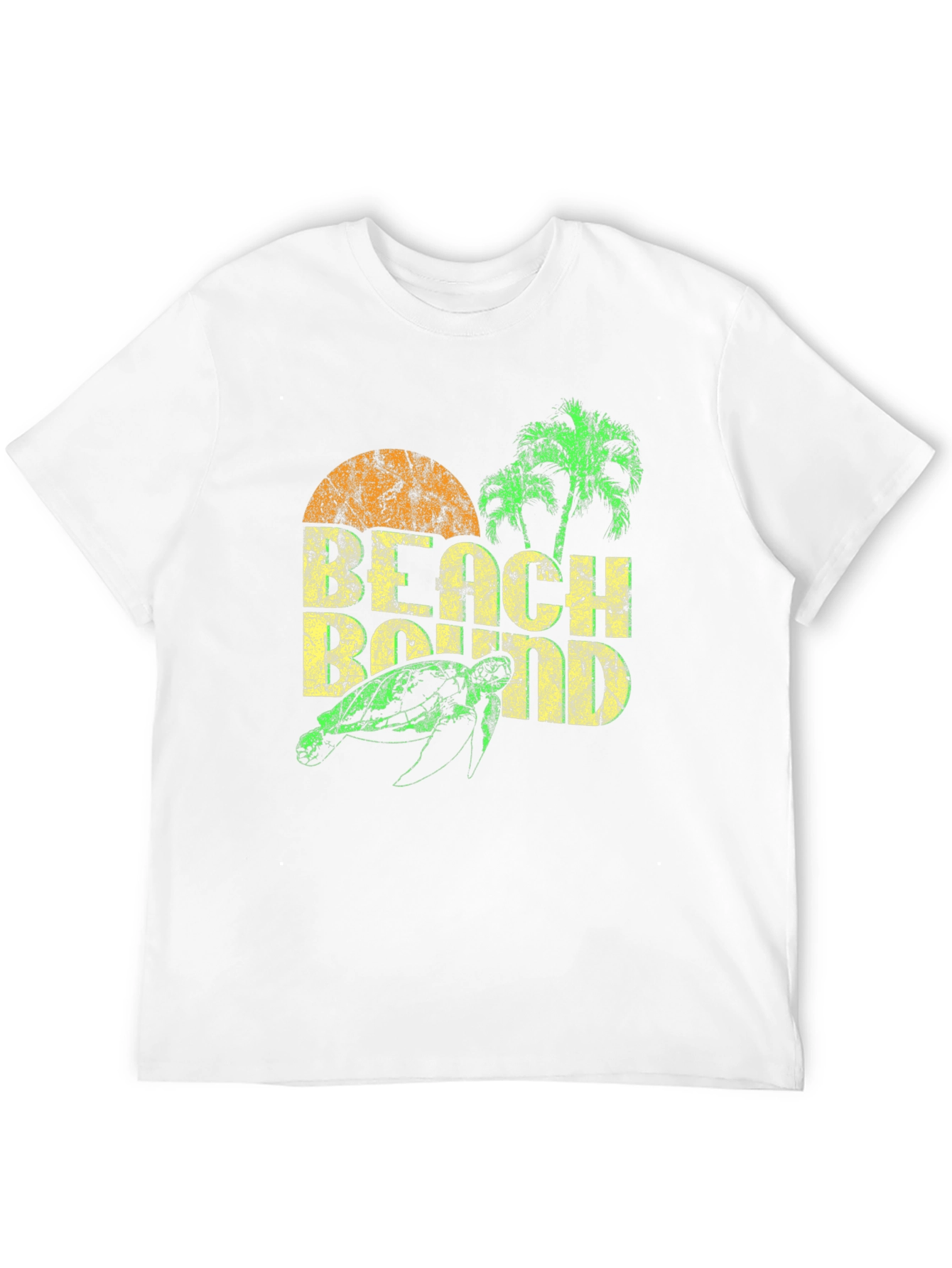 Beach Bound Turtle Graphic T-Shirt