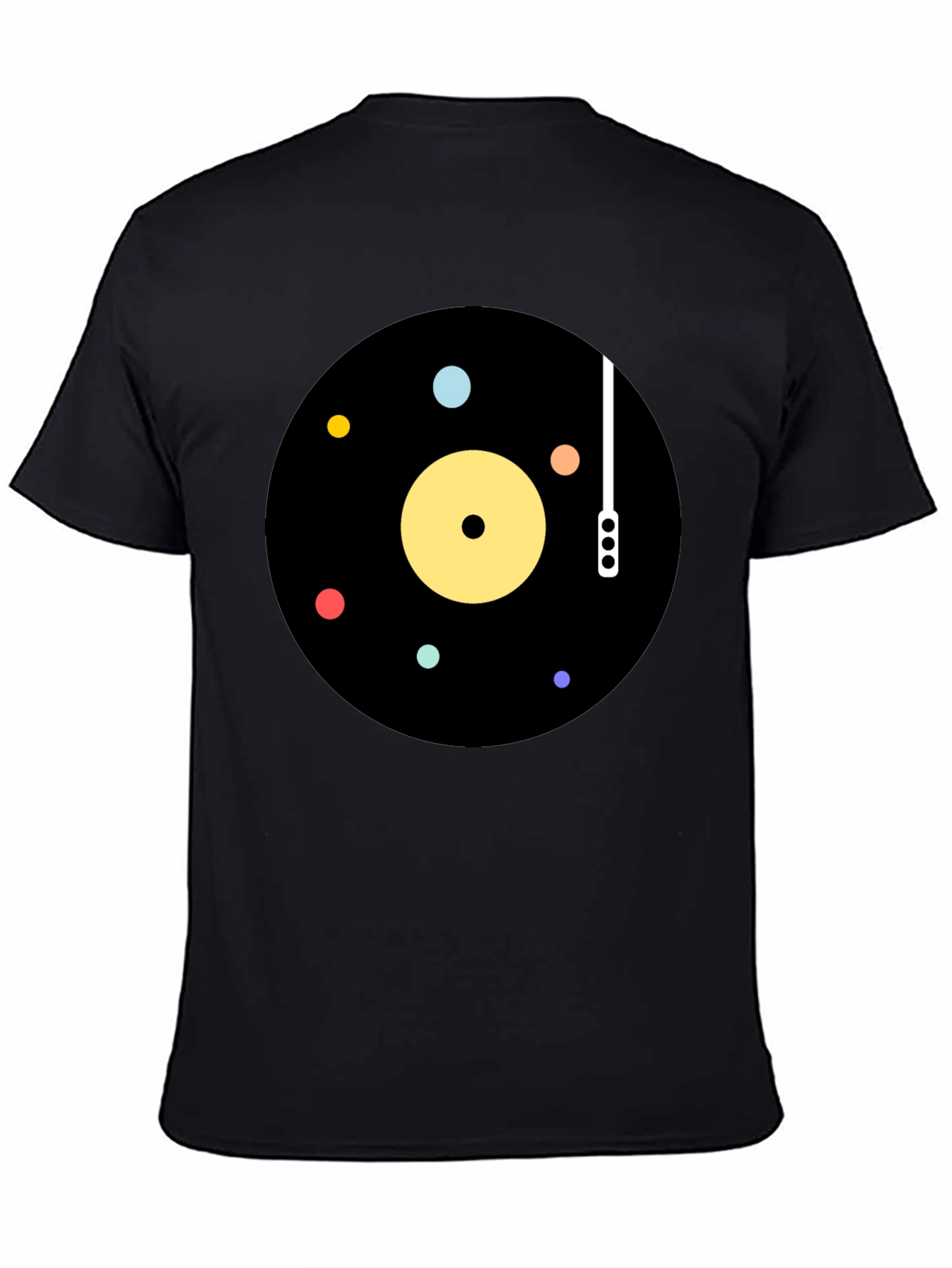 Retro Vinyl Record Graphic T-Shirt