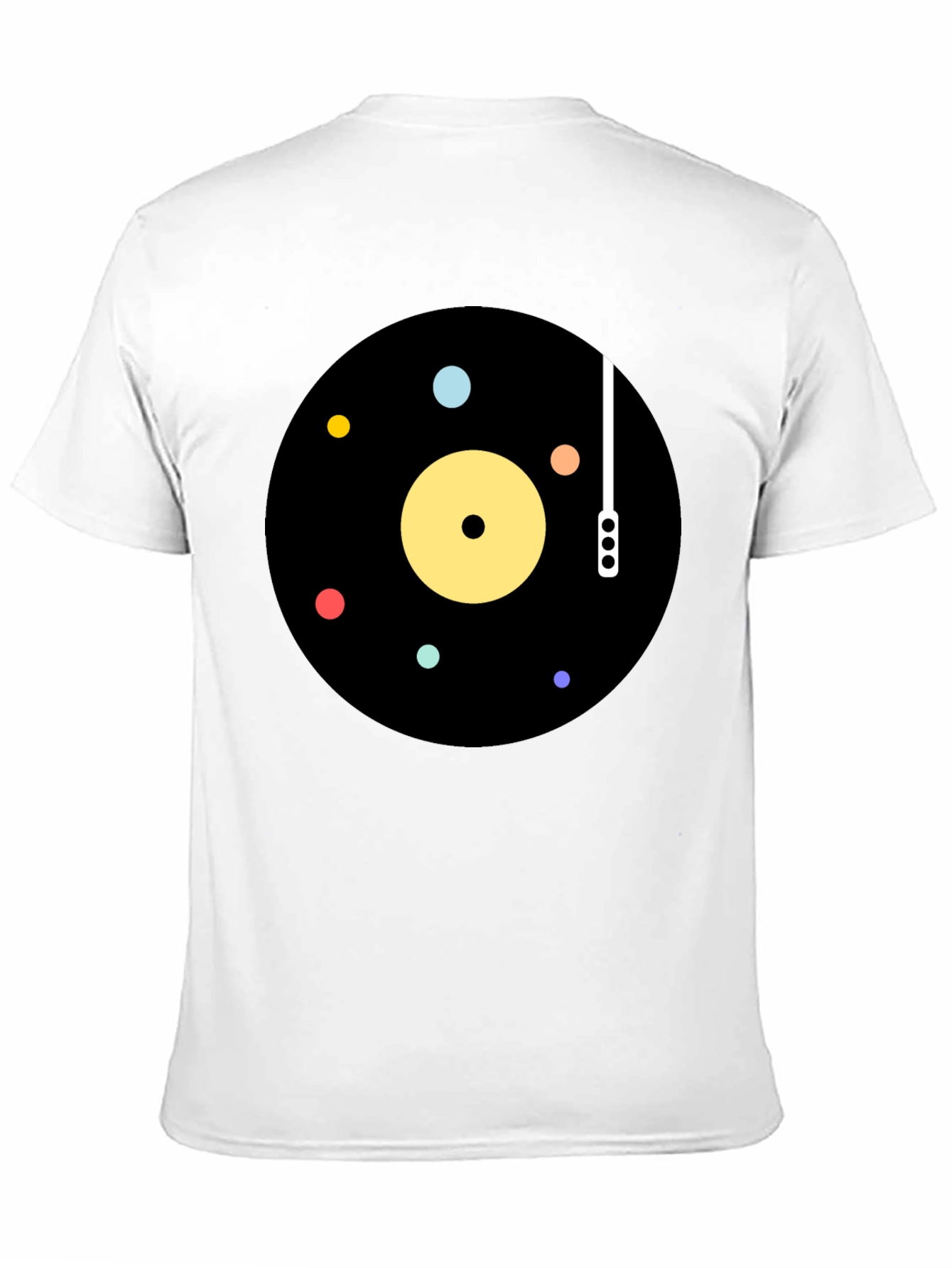 Retro Vinyl Record Graphic T-Shirt