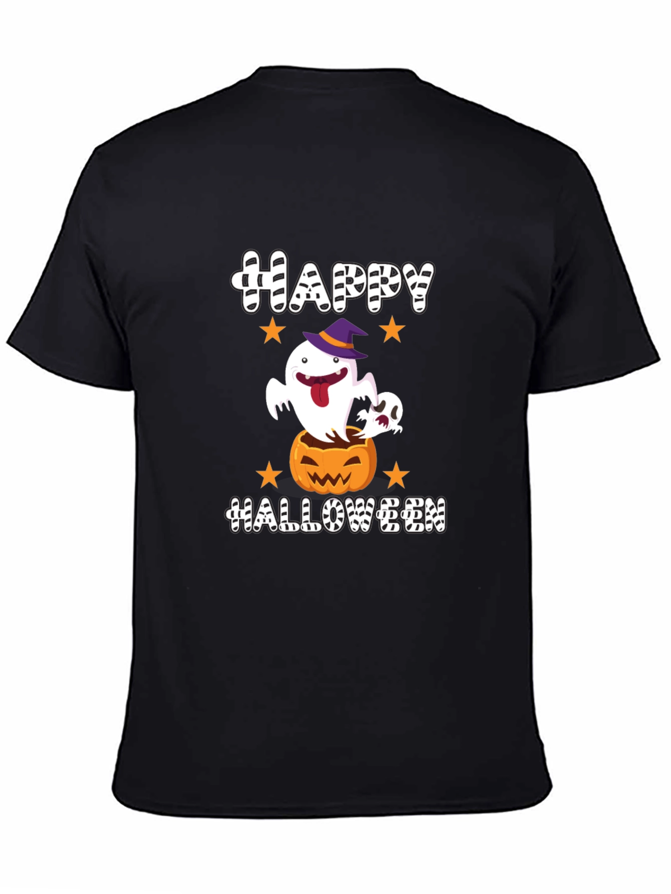Happy Halloween Ghost Pumpkin T-Shirt