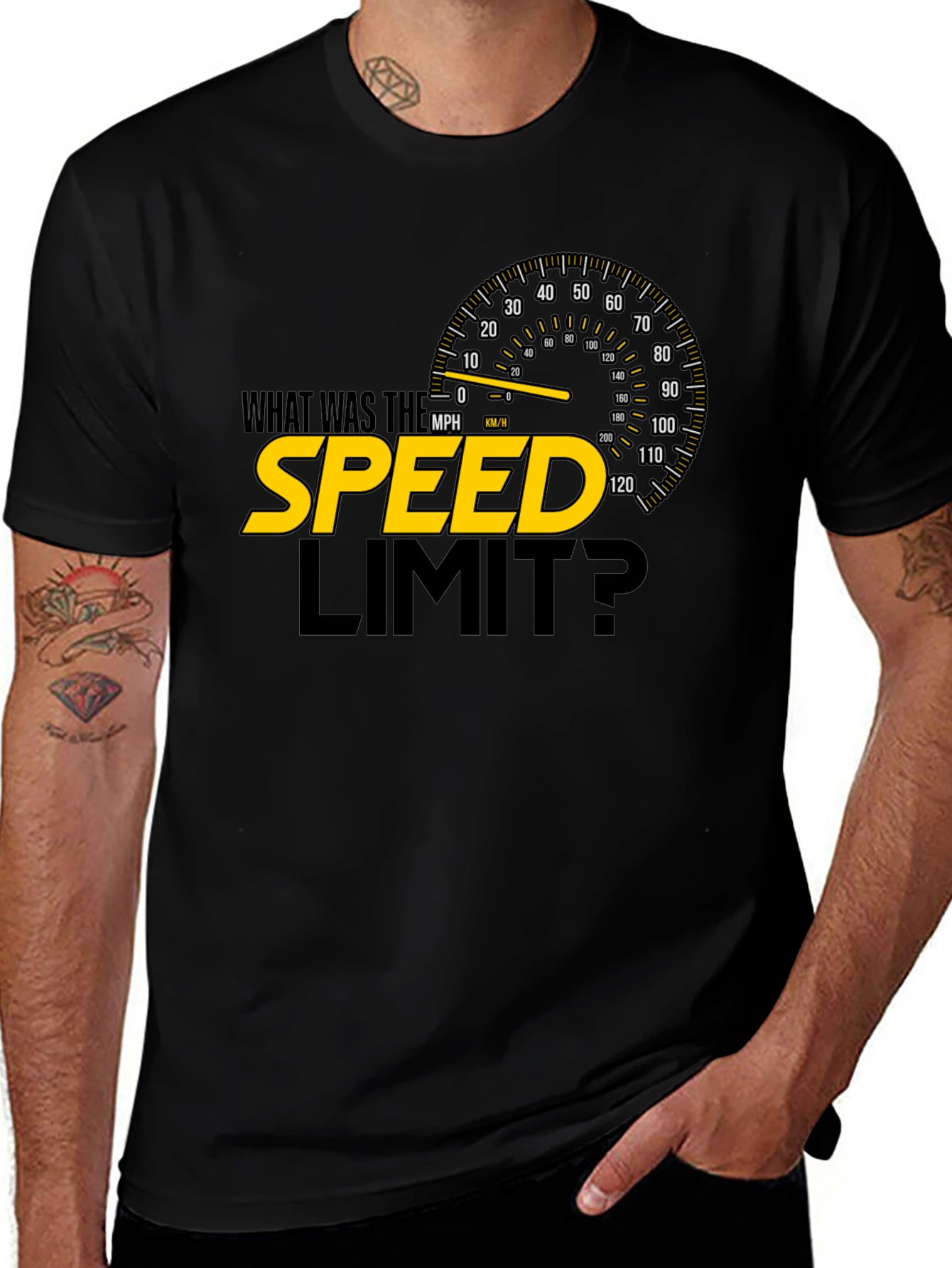 What Was the Speed Limit? Graphic T-Shirt
