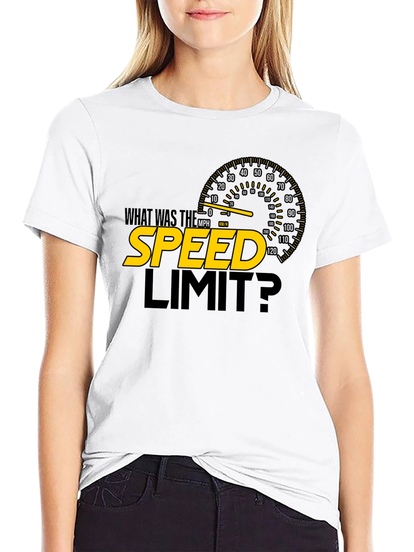 What Was the Speed Limit? Graphic T-Shirt
