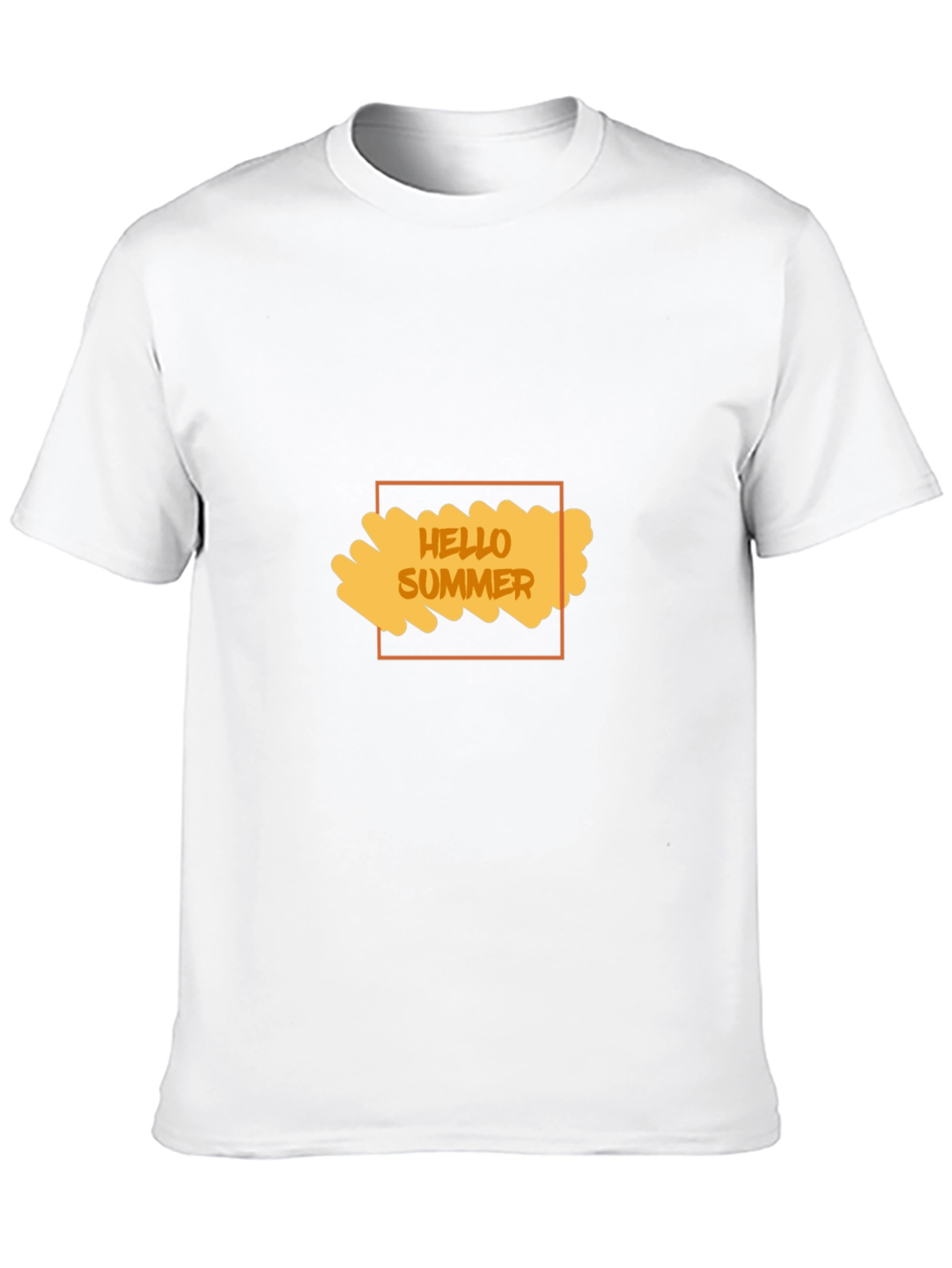 Hello Summer Black T-Shirt