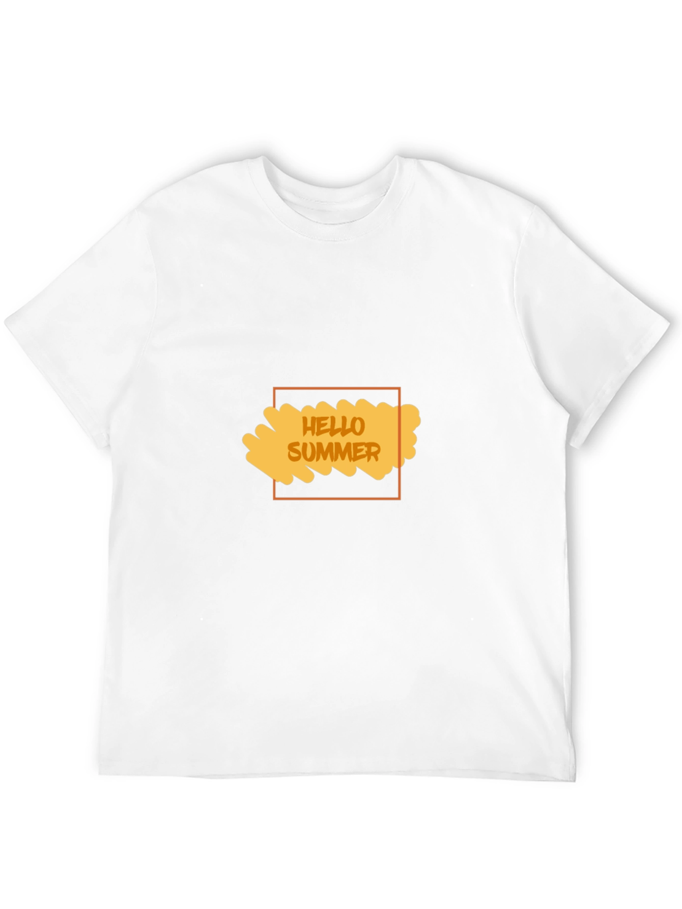Hello Summer Black T-Shirt