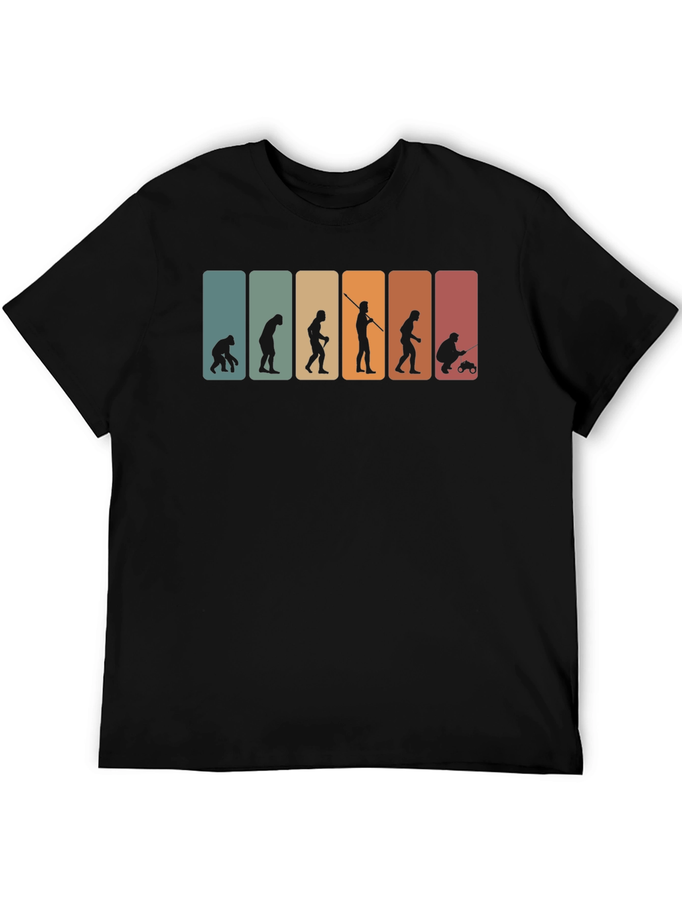 Evolution of RC Car Racing Black T-Shirt