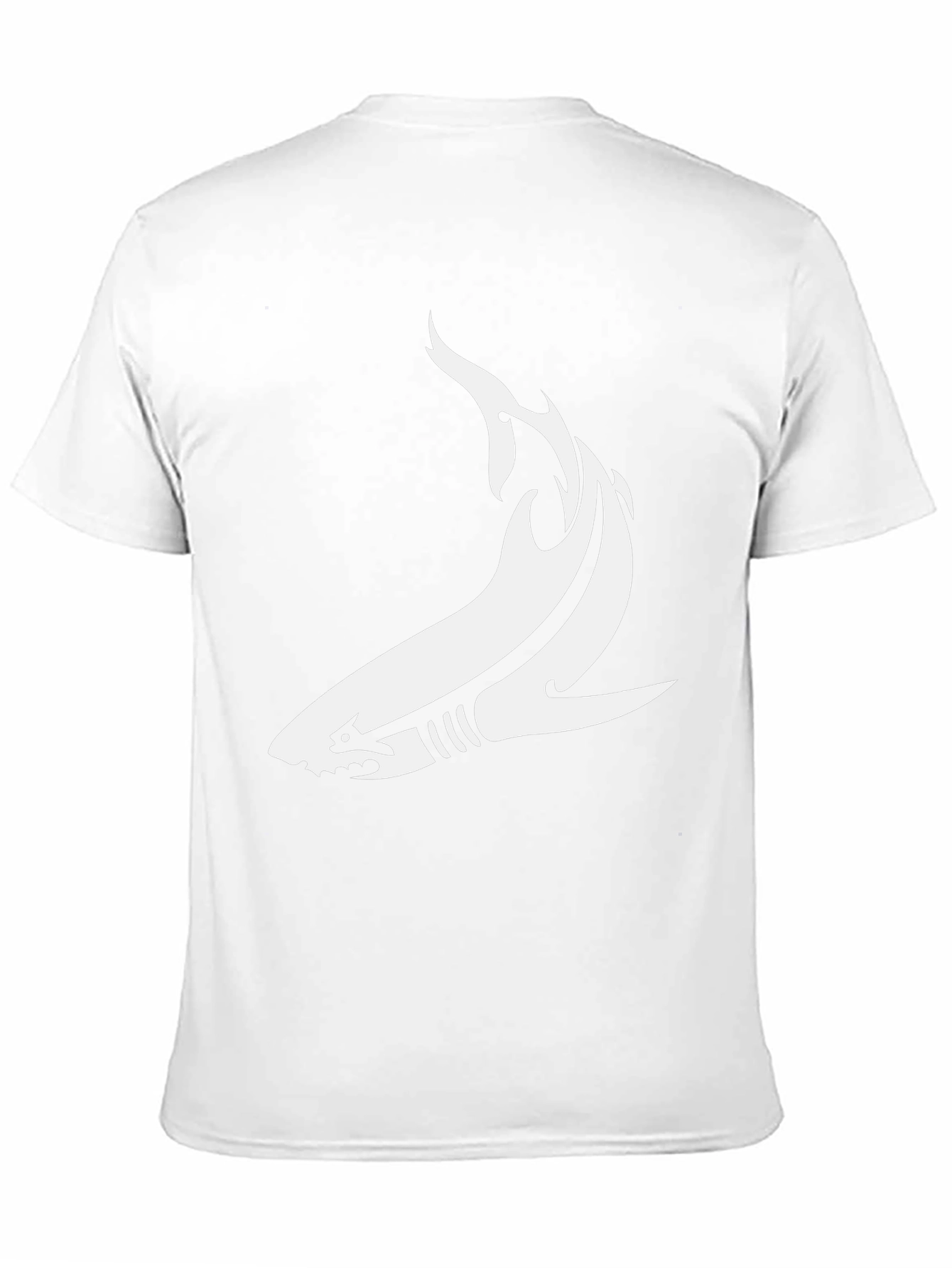Shark Graphic Tee - Mens Black T-Shirt
