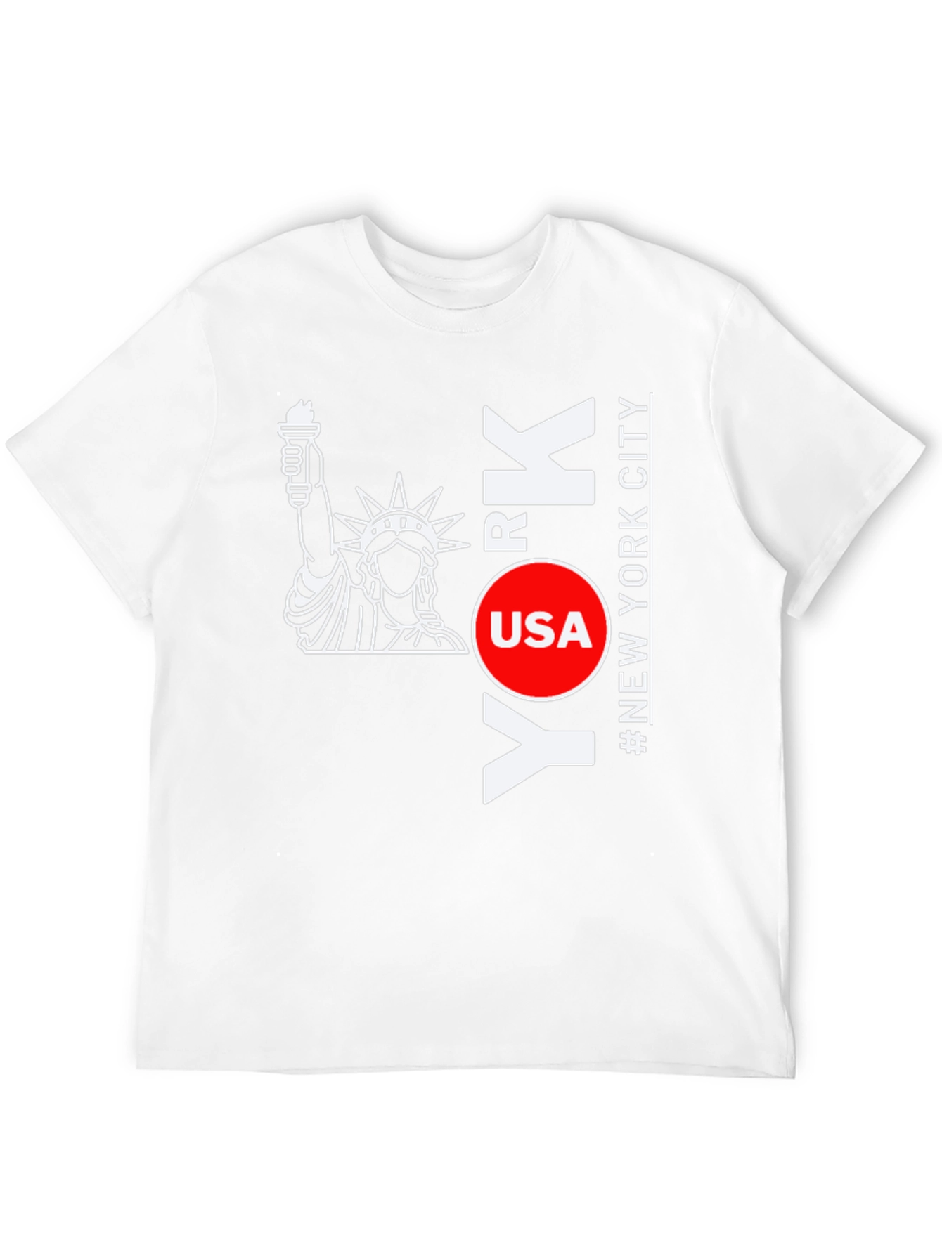 NYC Statue of Liberty Graphic T-Shirt