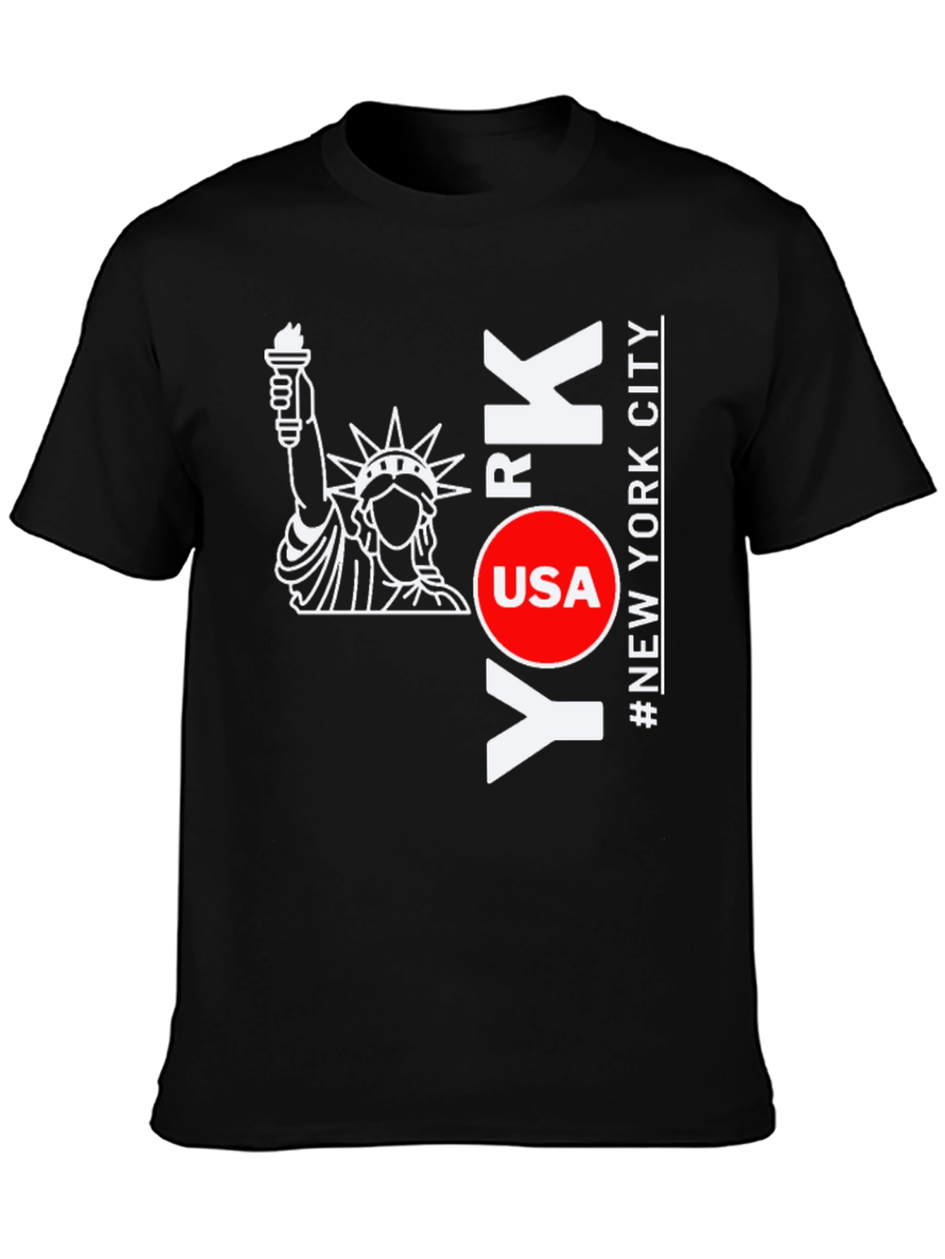 NYC Statue of Liberty Graphic T-Shirt
