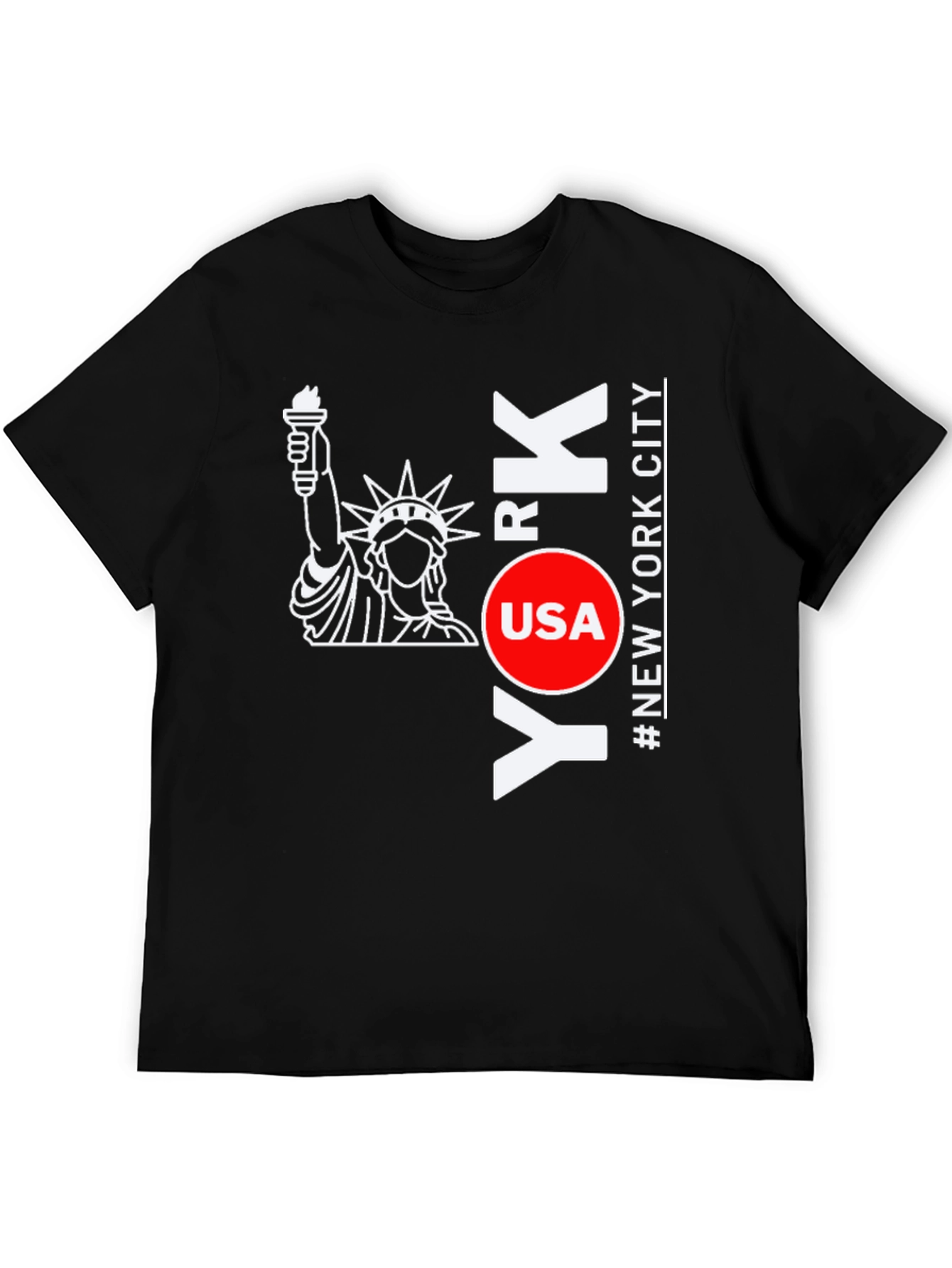 NYC Statue of Liberty Graphic T-Shirt