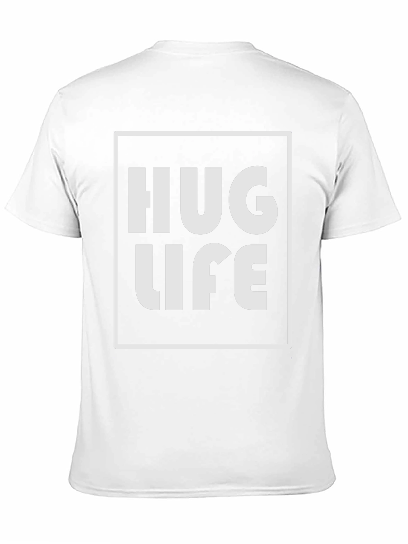 Hug Life Black Graphic Tee