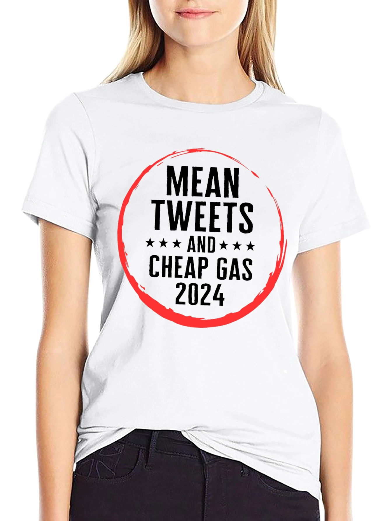 Mean Tweets Cheap Gas 2024 T-Shirt