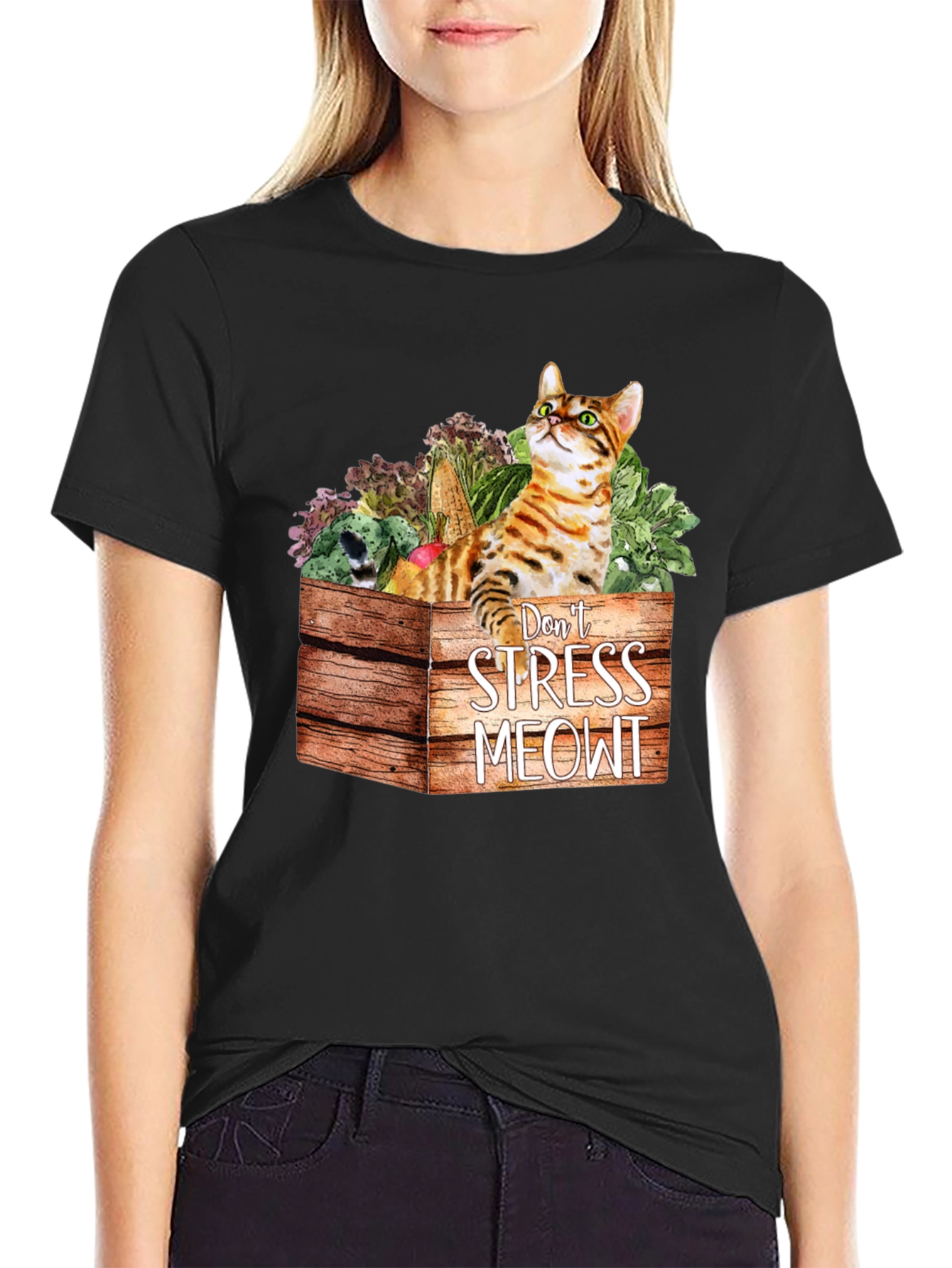 Dont Stress Meowt Cat T-Shirt