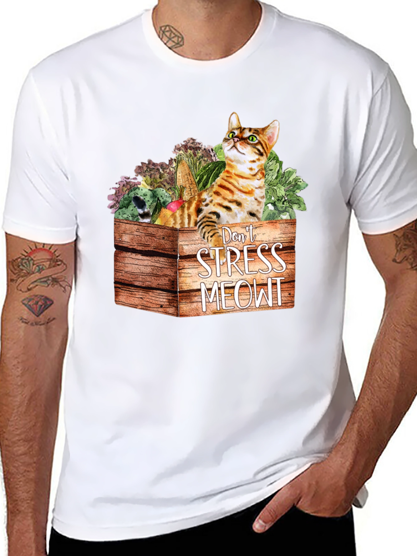 Dont Stress Meowt Cat T-Shirt