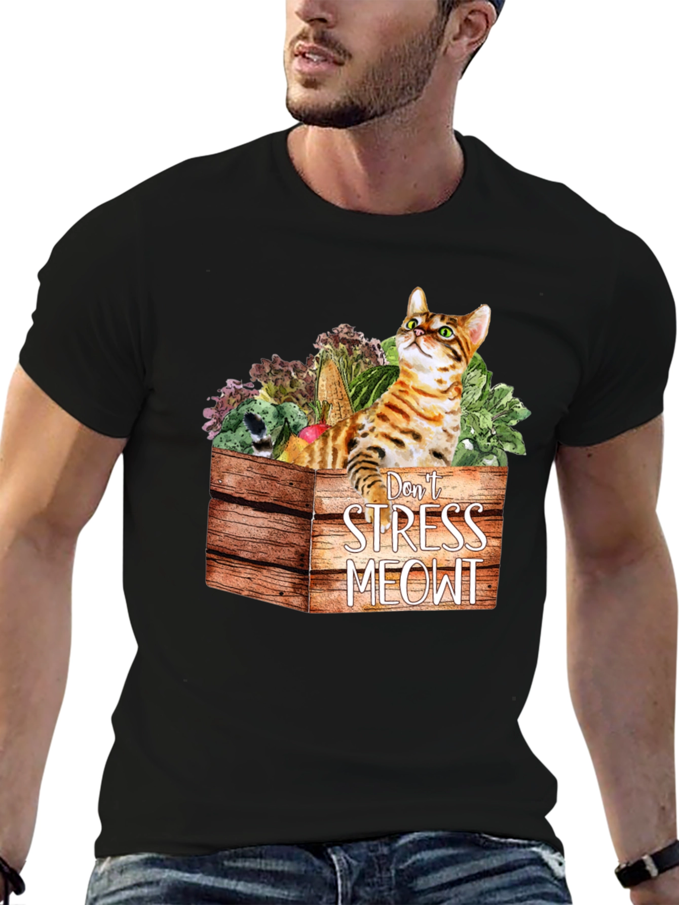 Dont Stress Meowt Cat T-Shirt