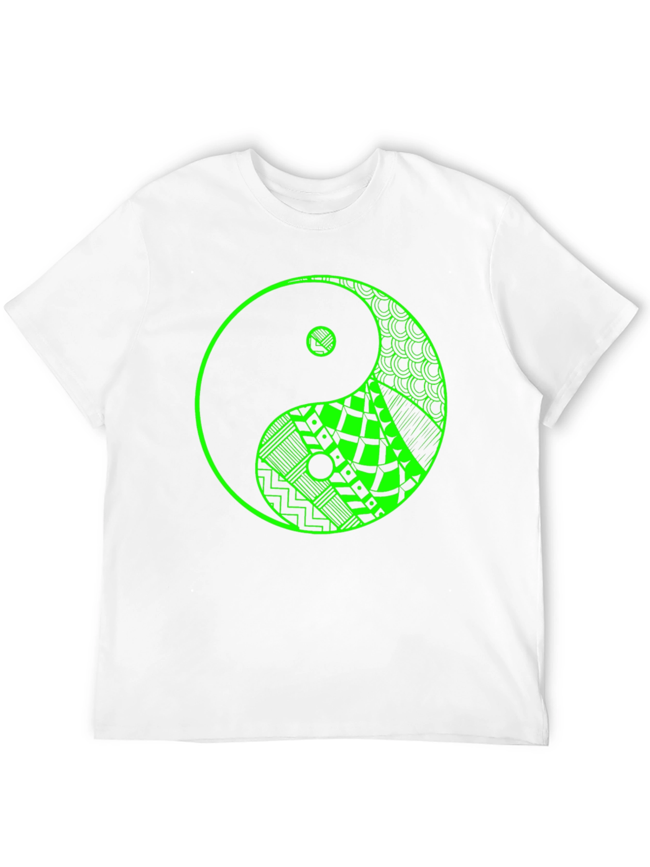 Yin Yang Graphic Tee - Black