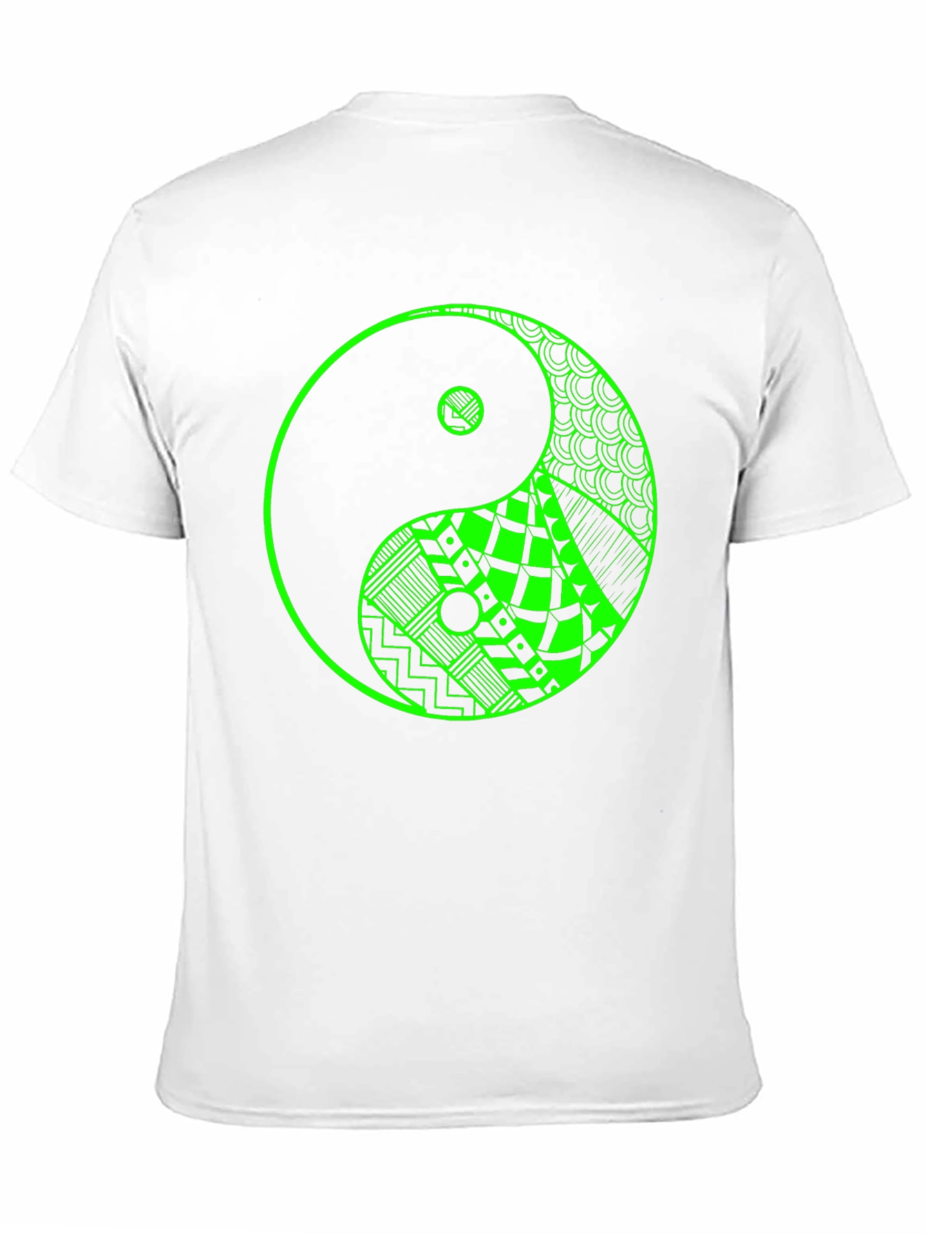 Yin Yang Graphic Tee - Black
