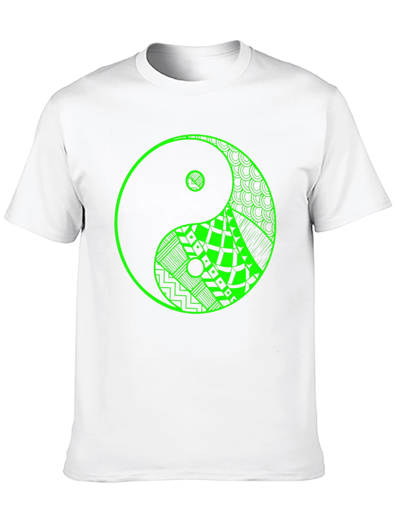 Yin Yang Graphic Tee - Black