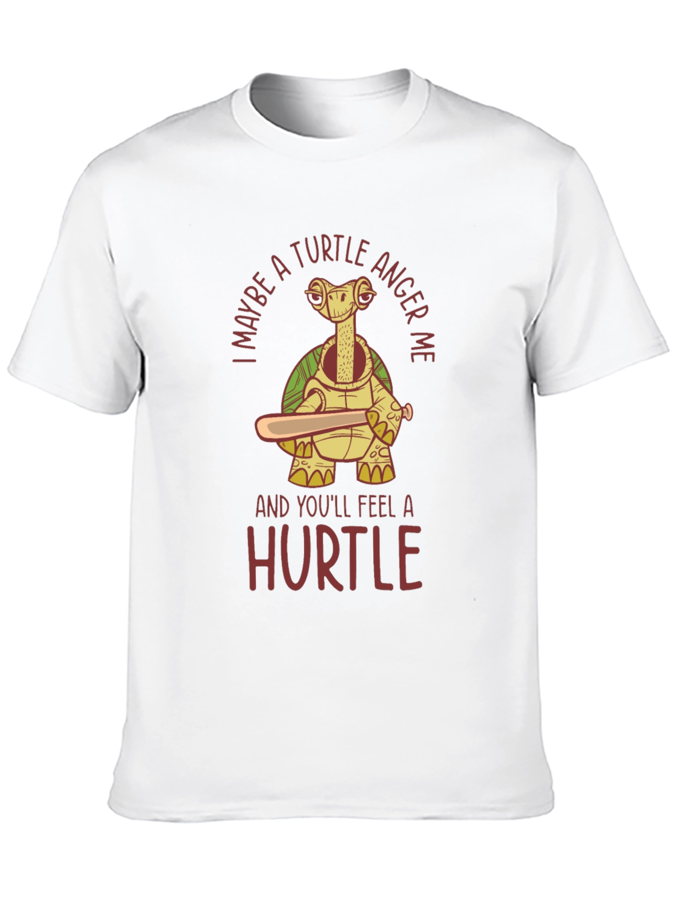 Turtle Anger Funny Graphic T-Shirt