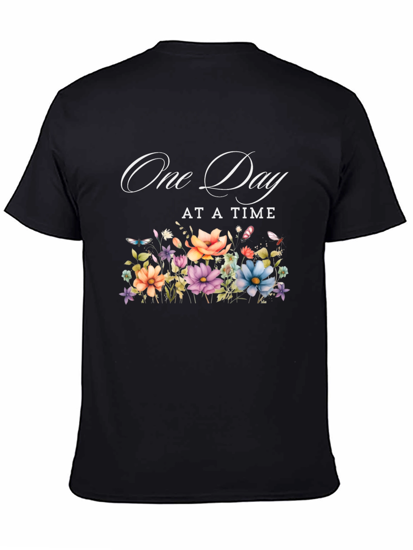 One Day At A Time Floral T-Shirt