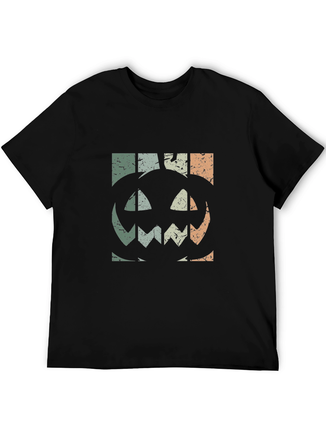 Retro Halloween Pumpkin Graphic Tee