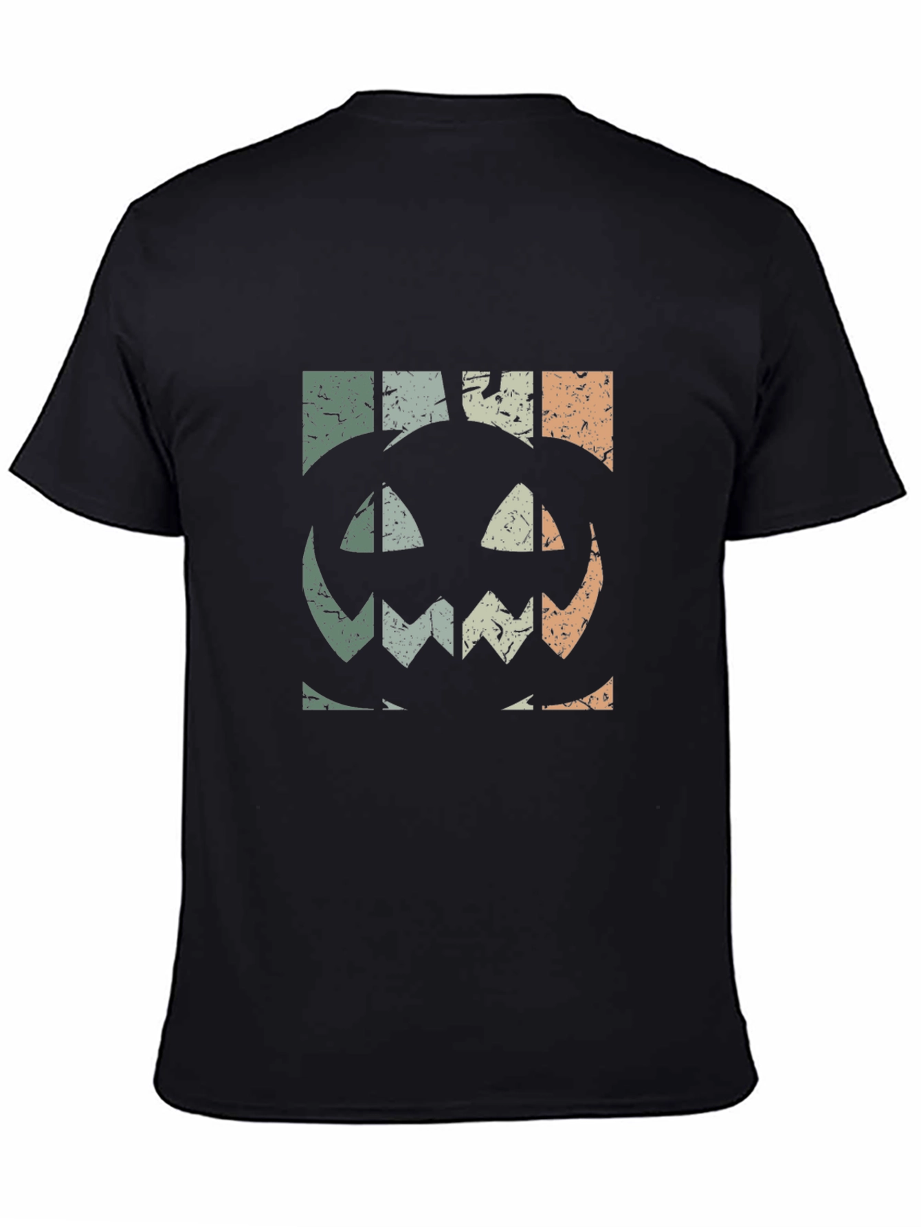 Retro Halloween Pumpkin Graphic Tee