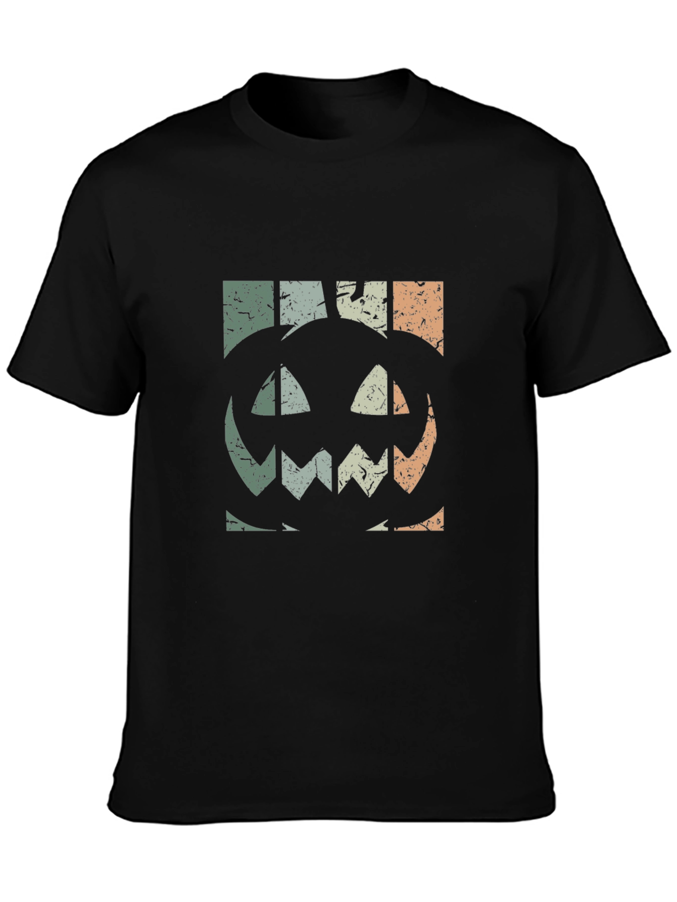 Retro Halloween Pumpkin Graphic Tee