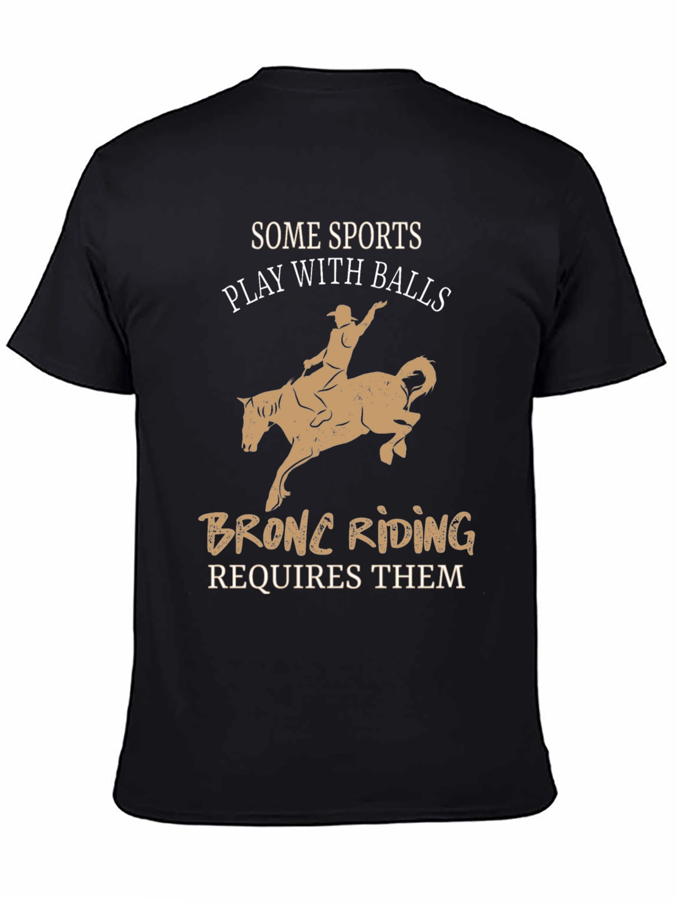 Bronc Riding T-Shirt Funny Rodeo Tee