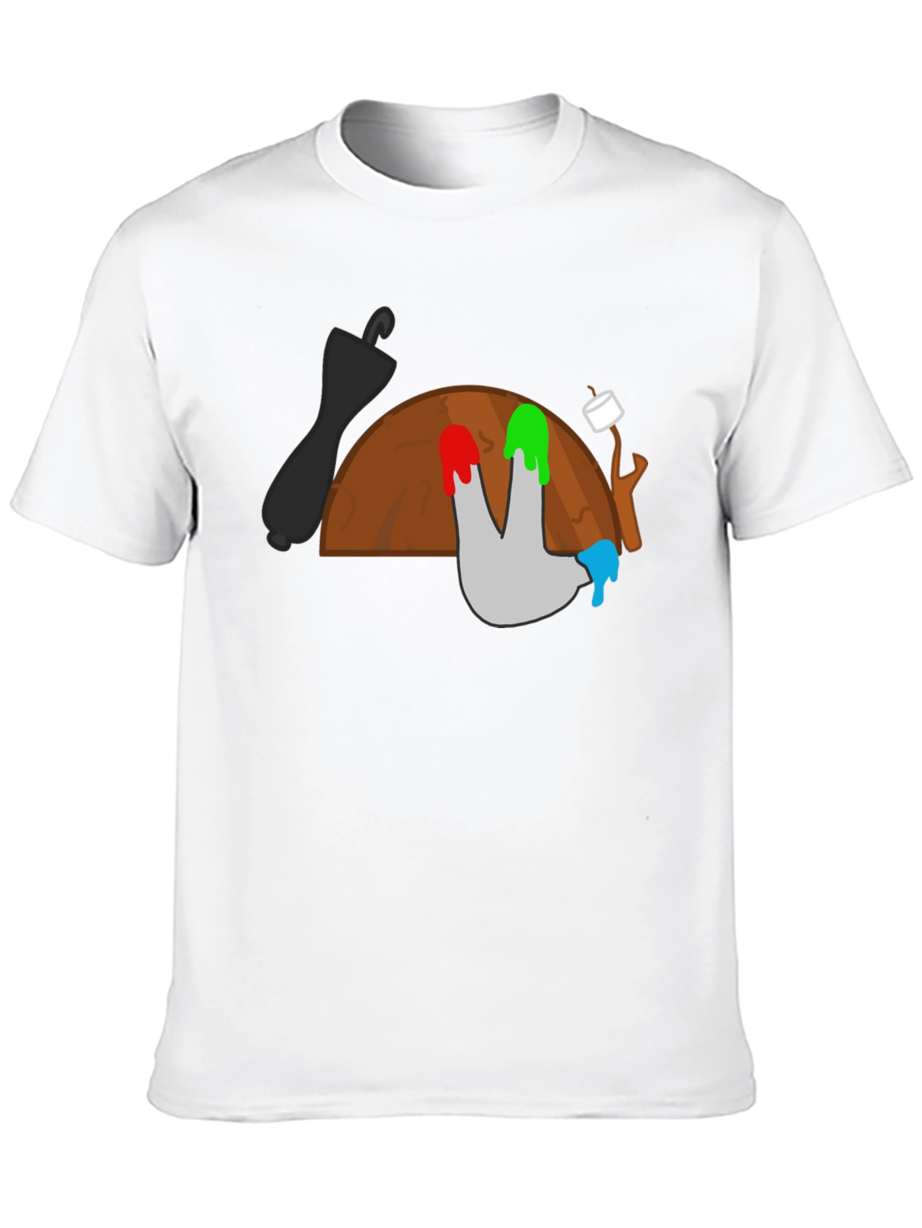 Camping T-Shirt: Marshmallow Roast Adventure