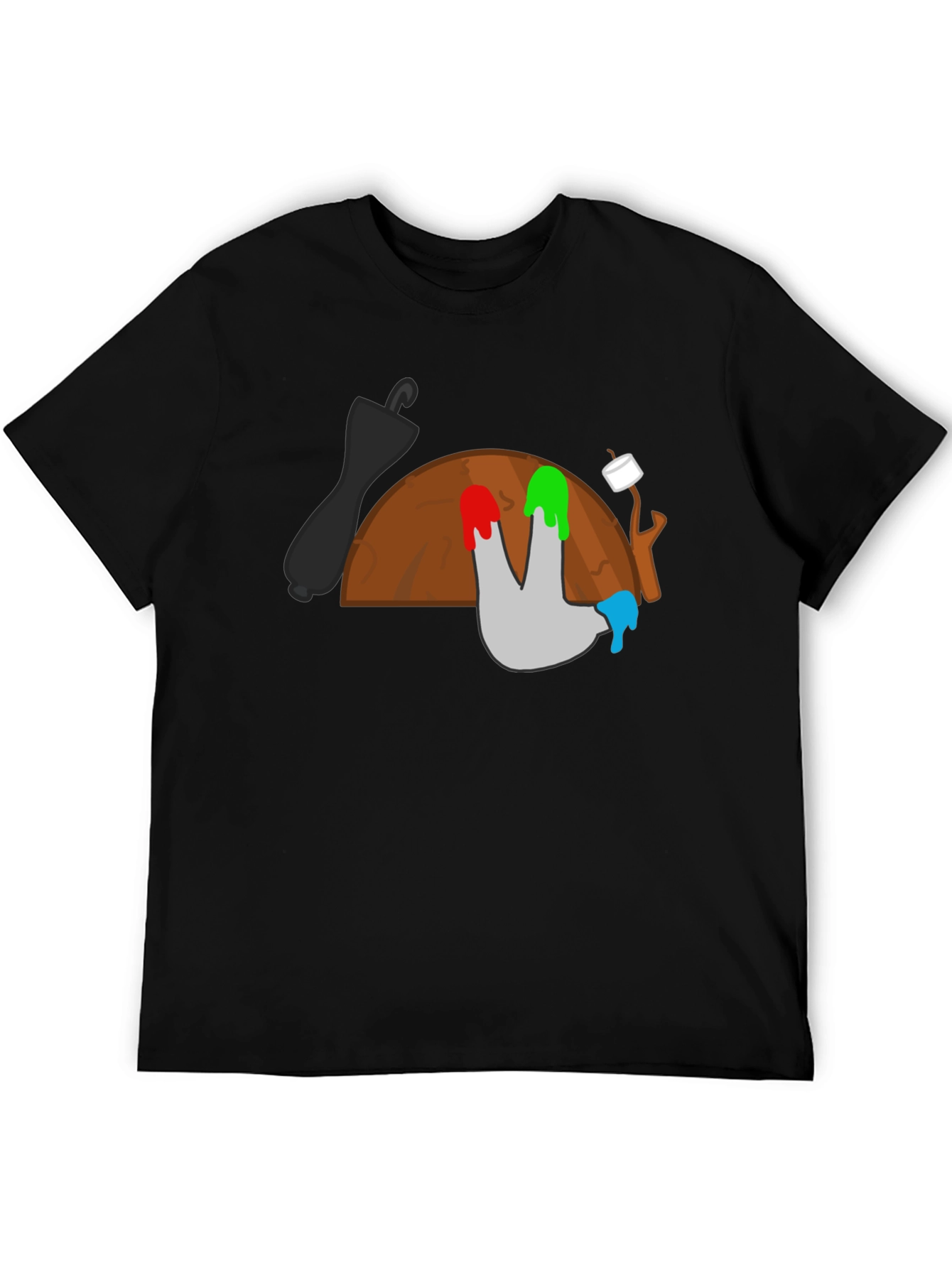 Camping T-Shirt: Marshmallow Roast Adventure