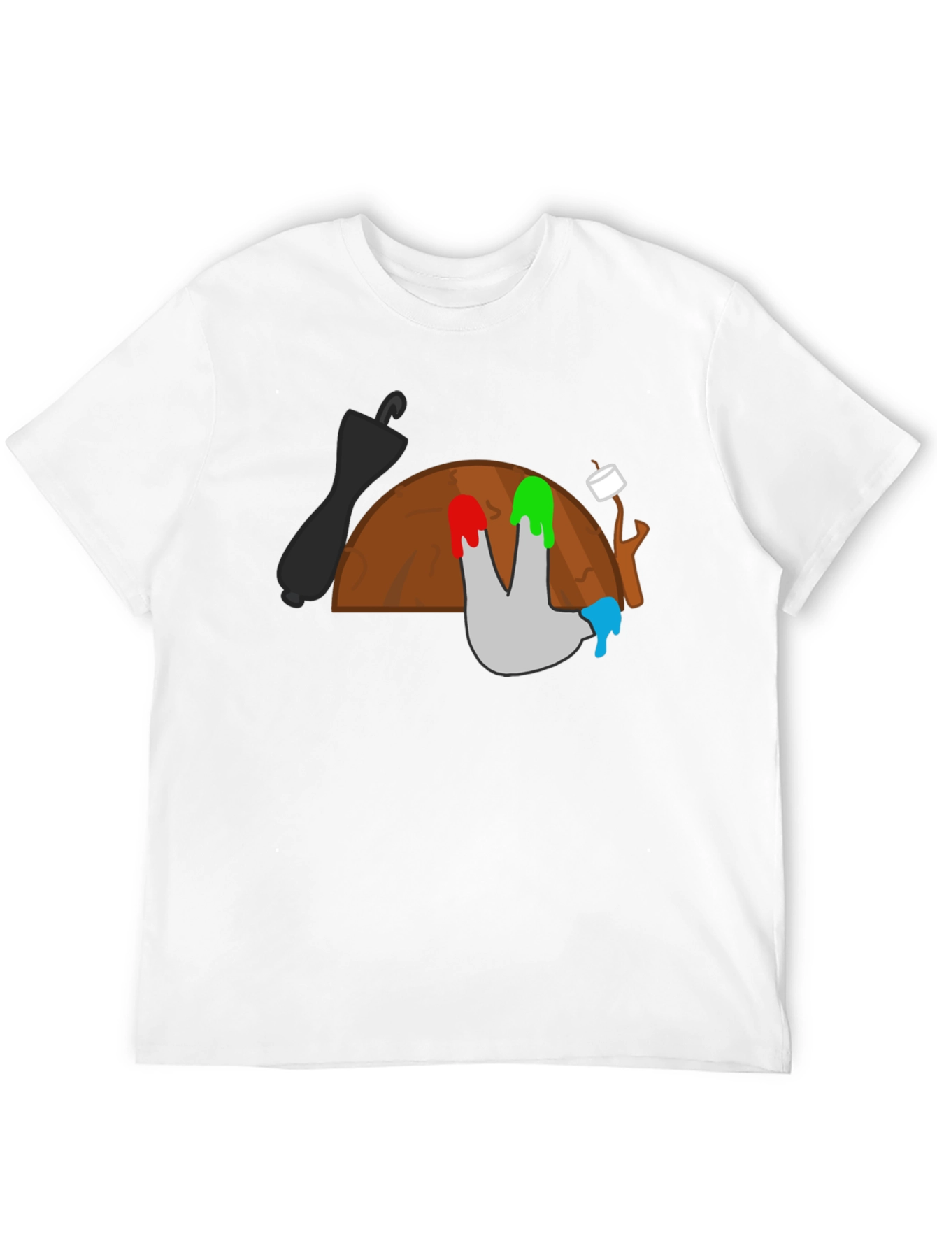 Camping T-Shirt: Marshmallow Roast Adventure