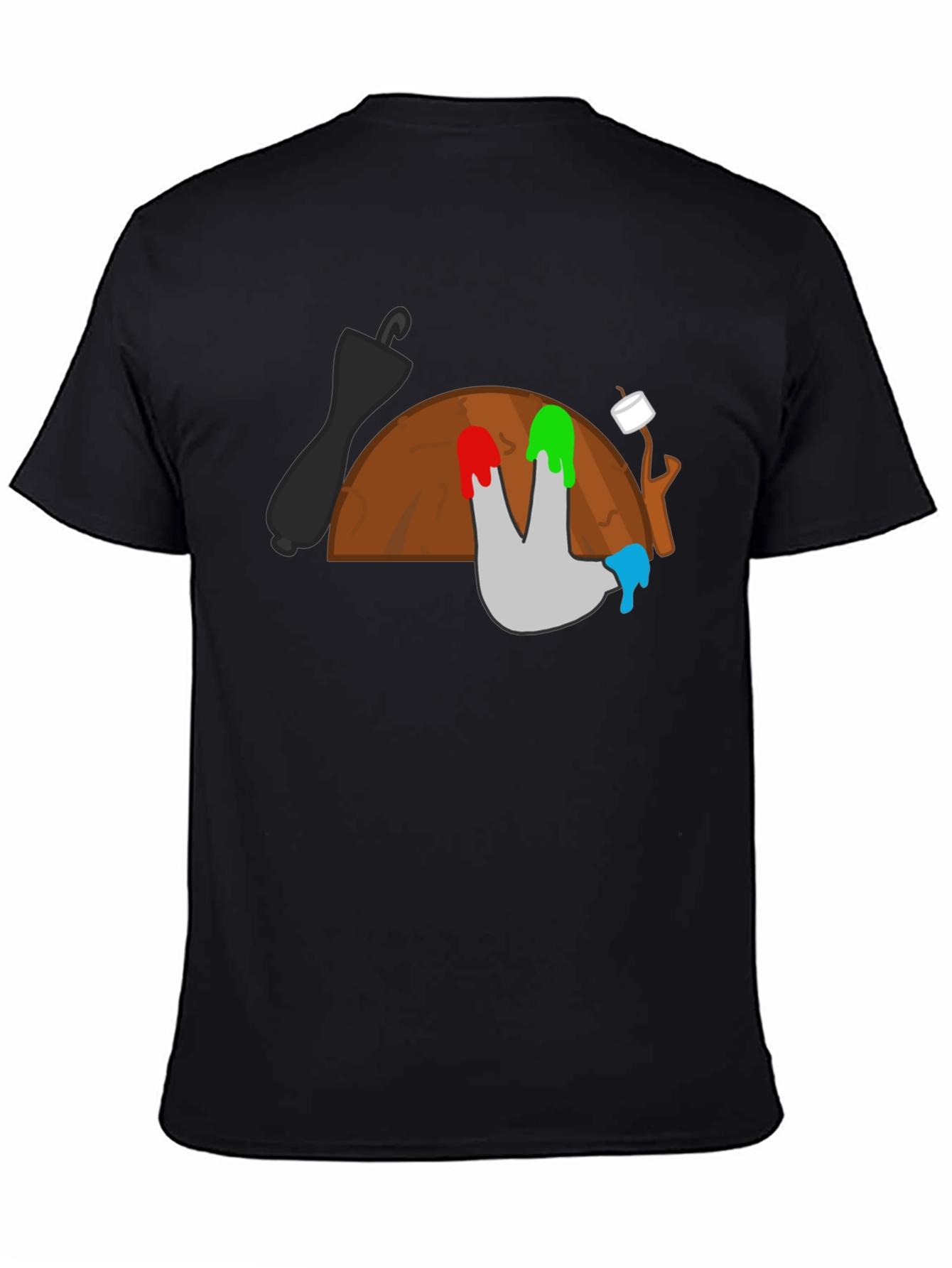 Camping T-Shirt: Marshmallow Roast Adventure