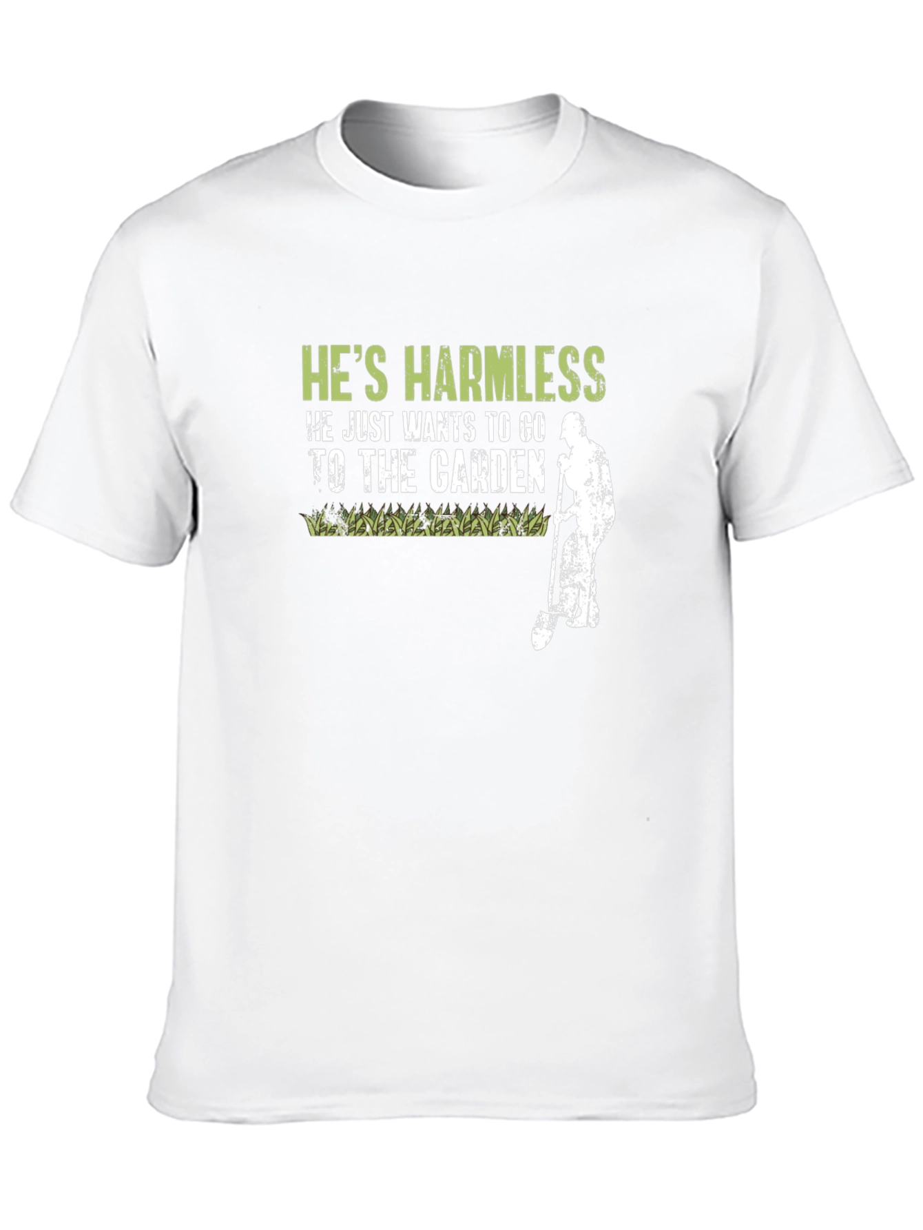 Hes Harmless Gardener Graphic T-Shirt