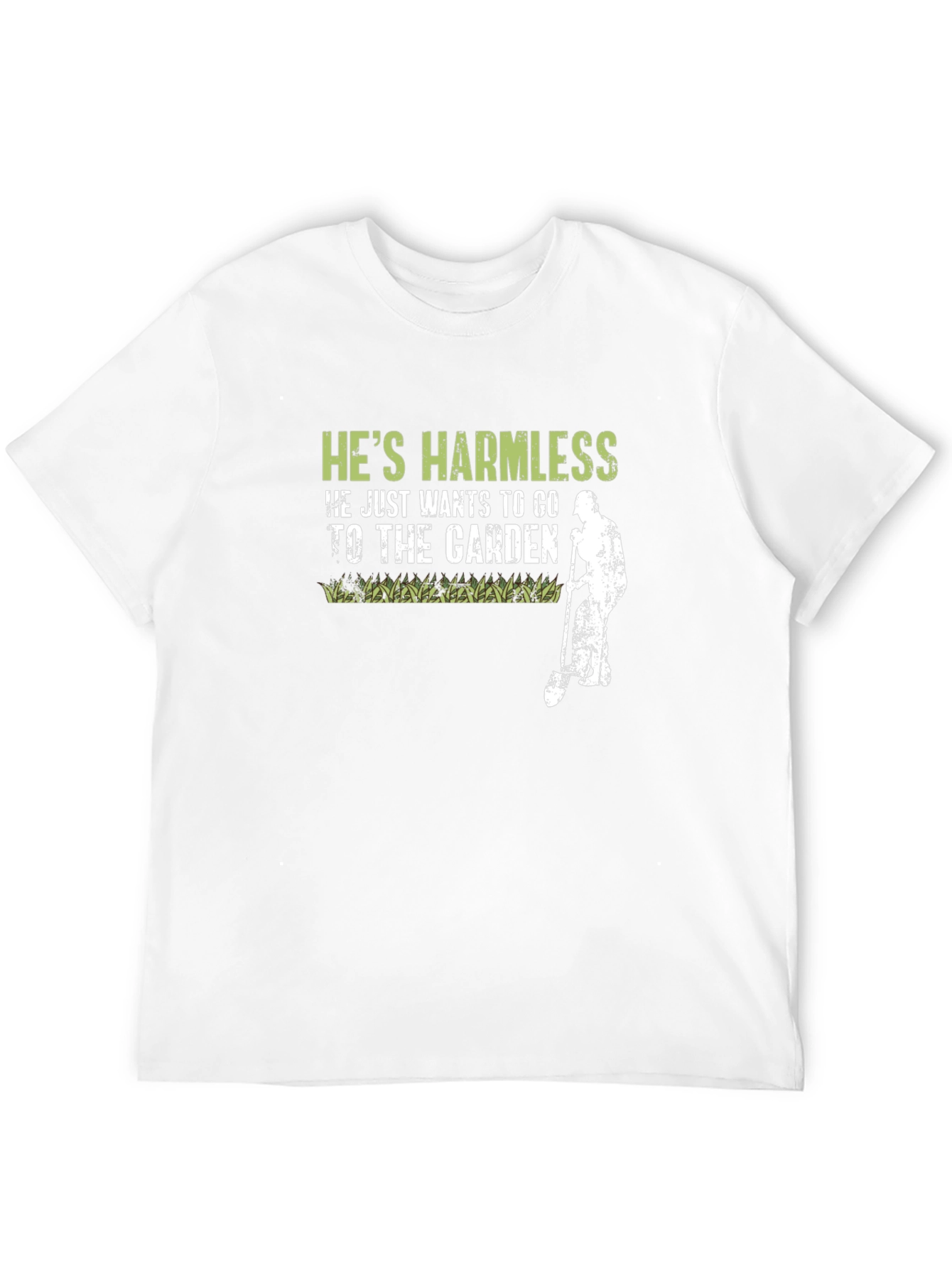 Hes Harmless Gardener Graphic T-Shirt