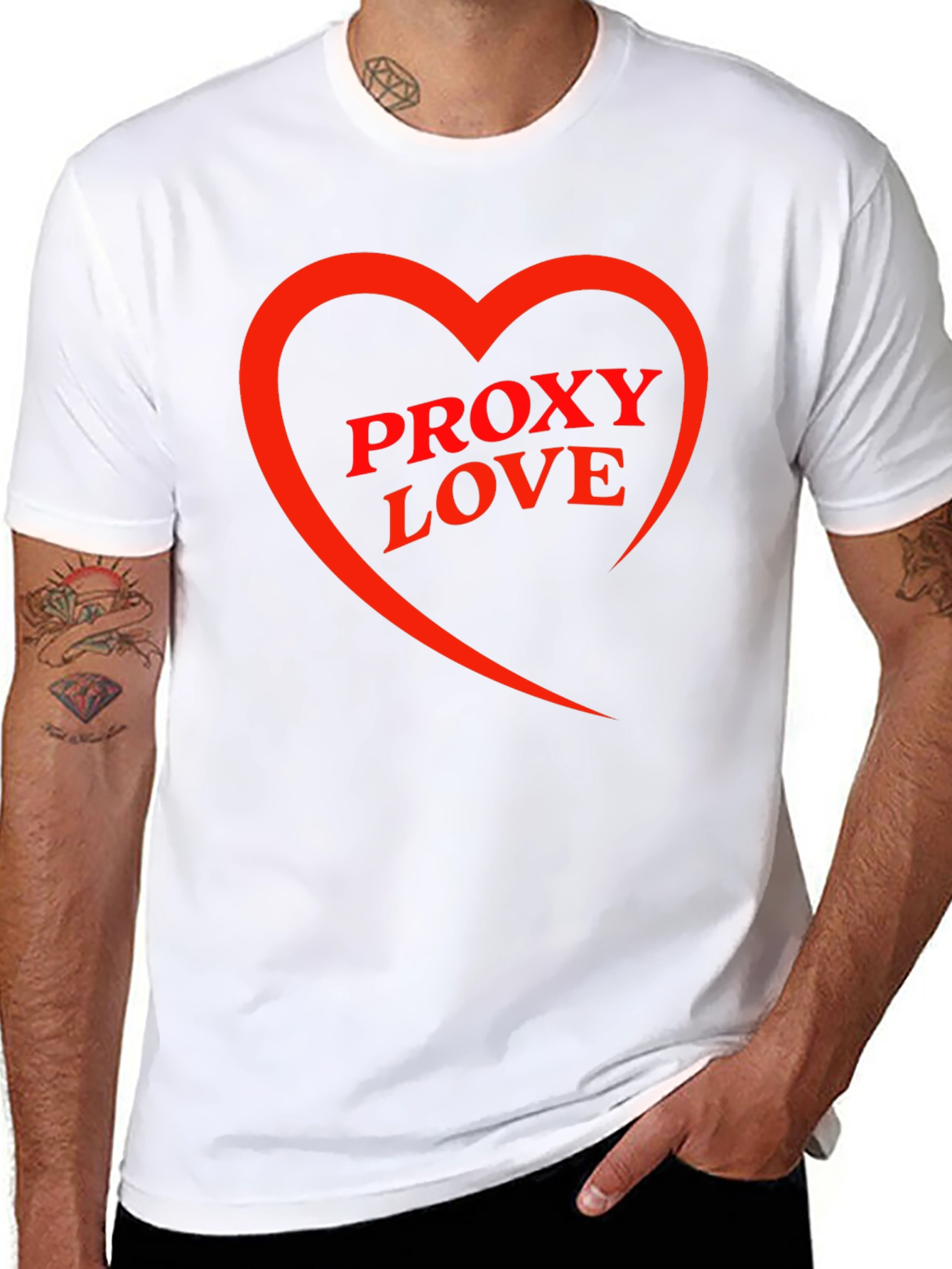 Proxy Love T-Shirt - Stylish Graphic Tee