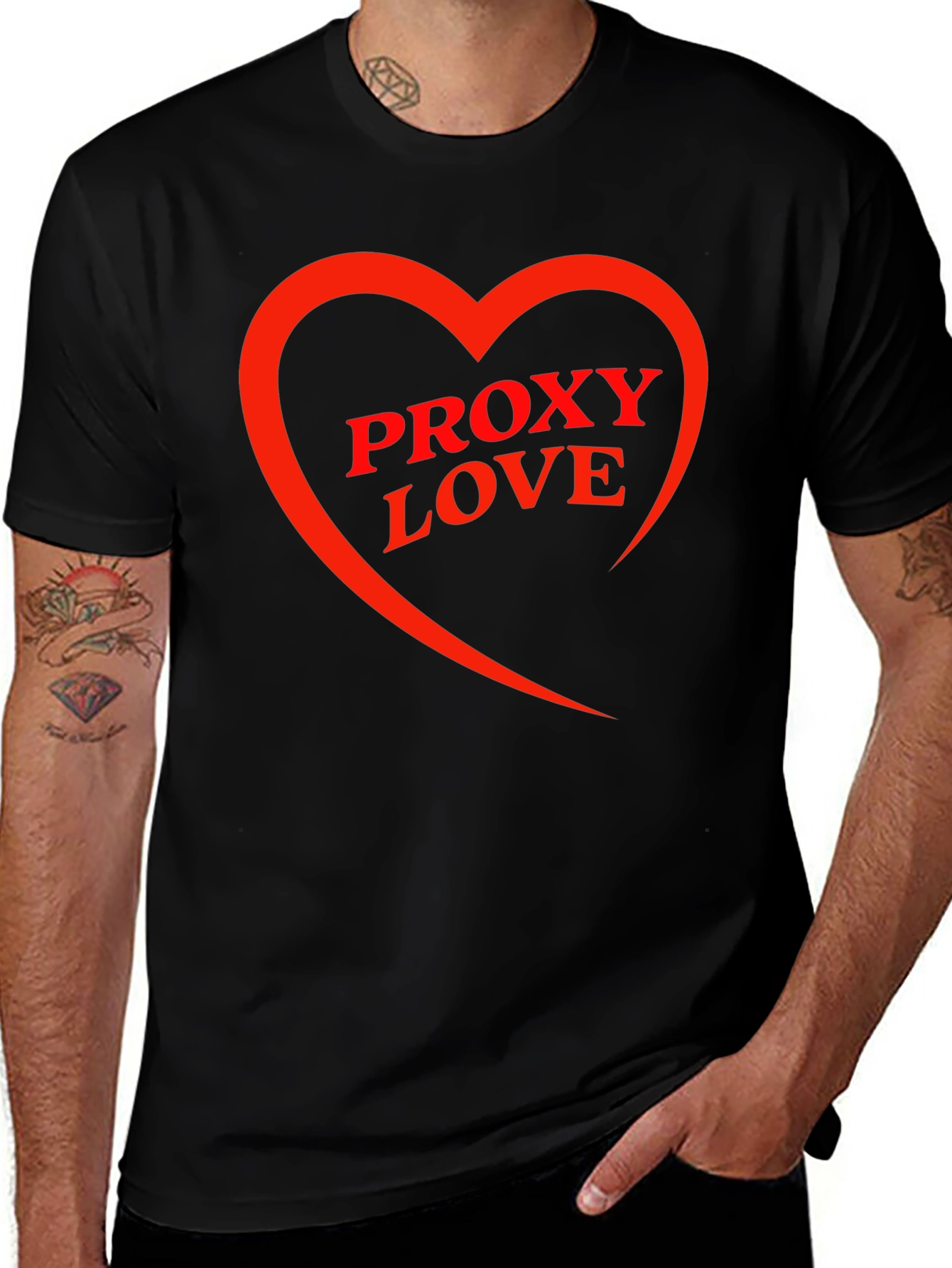 Proxy Love T-Shirt - Stylish Graphic Tee