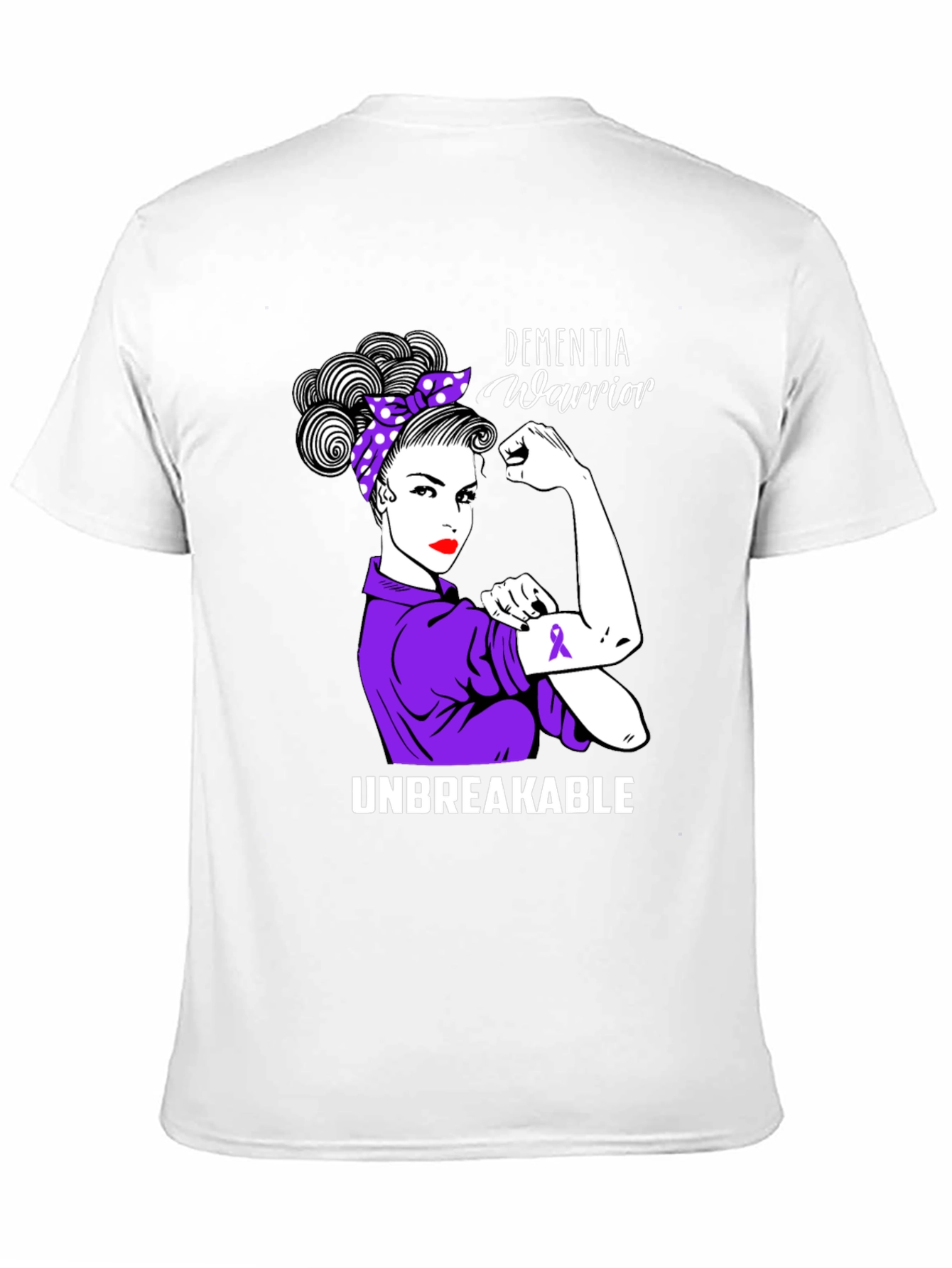 Dementia Warrior T-Shirt - Unbreakable Strength