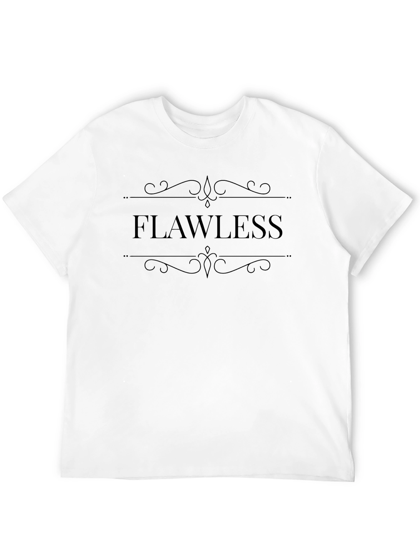 Flawless Black T-Shirt | Mens Graphic Tee