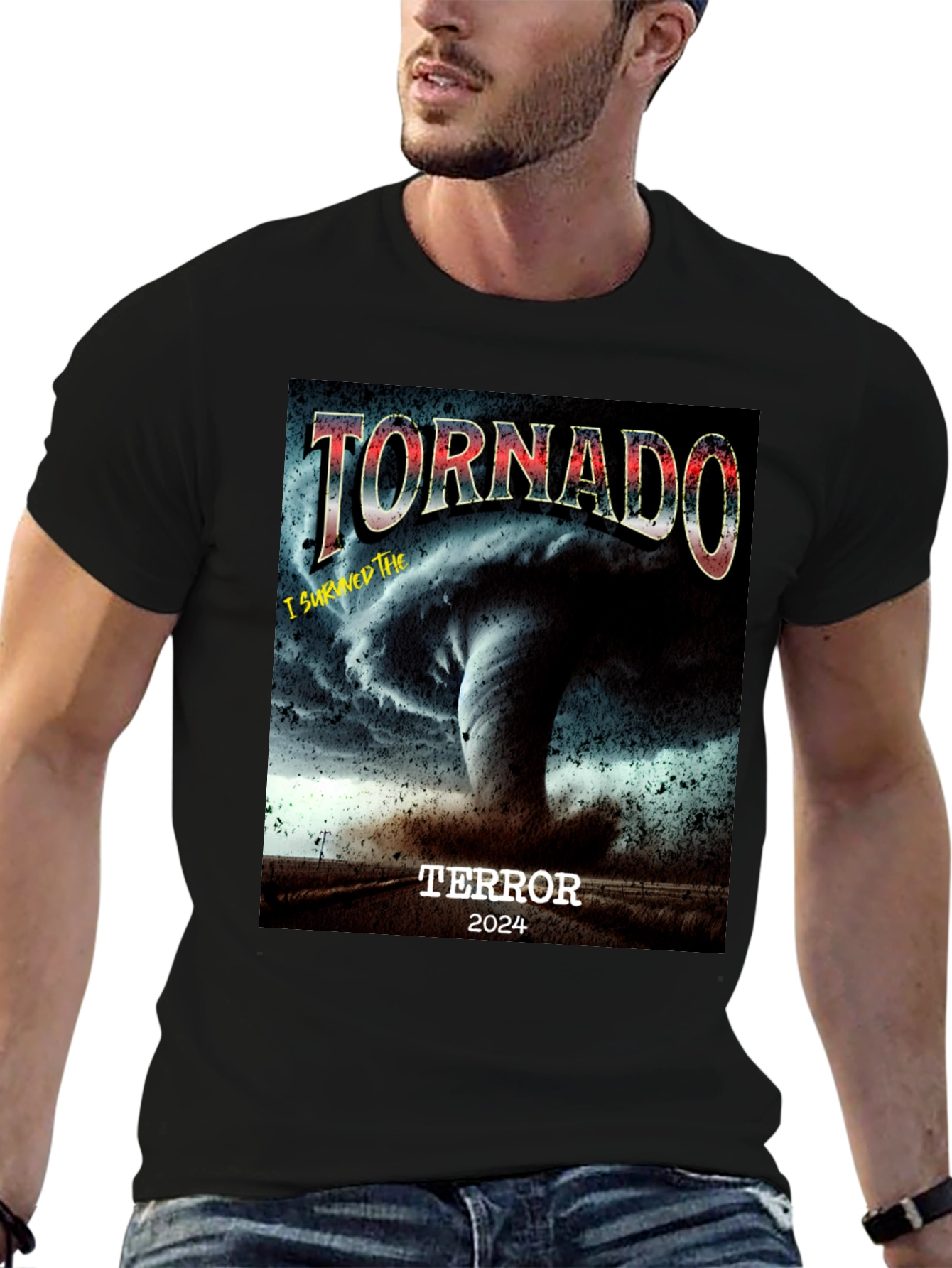 I Survived The Tornado Terror 2024 T-Shirt