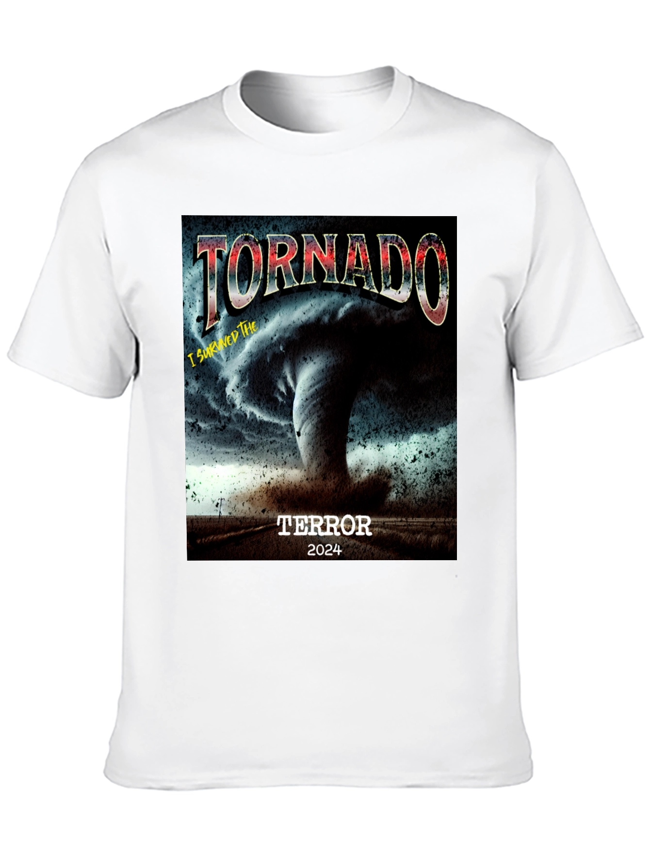 I Survived The Tornado Terror 2024 T-Shirt