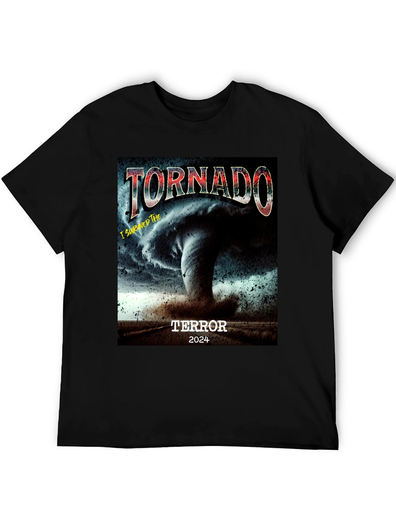 I Survived The Tornado Terror 2024 T-Shirt