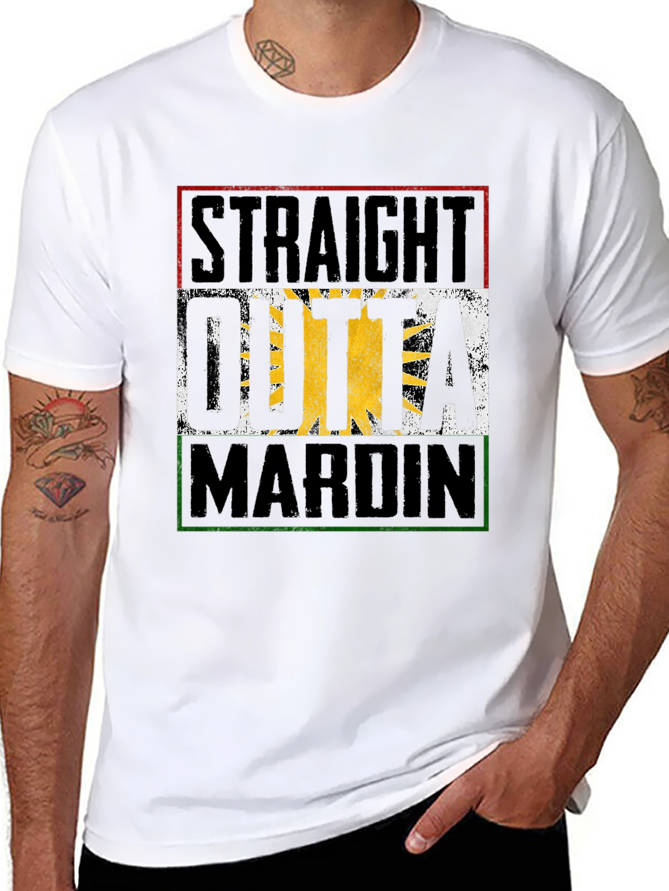 Straight Outta Mardin Graphic T-Shirt