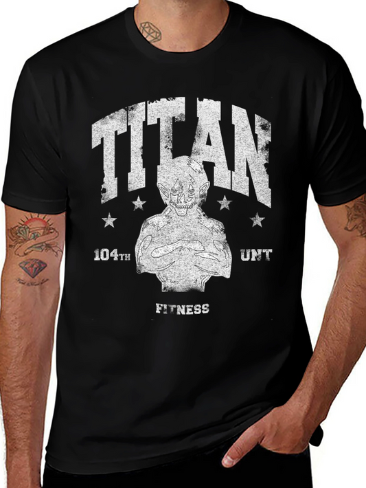 Titan Fitness Graphic T-Shirt Black
